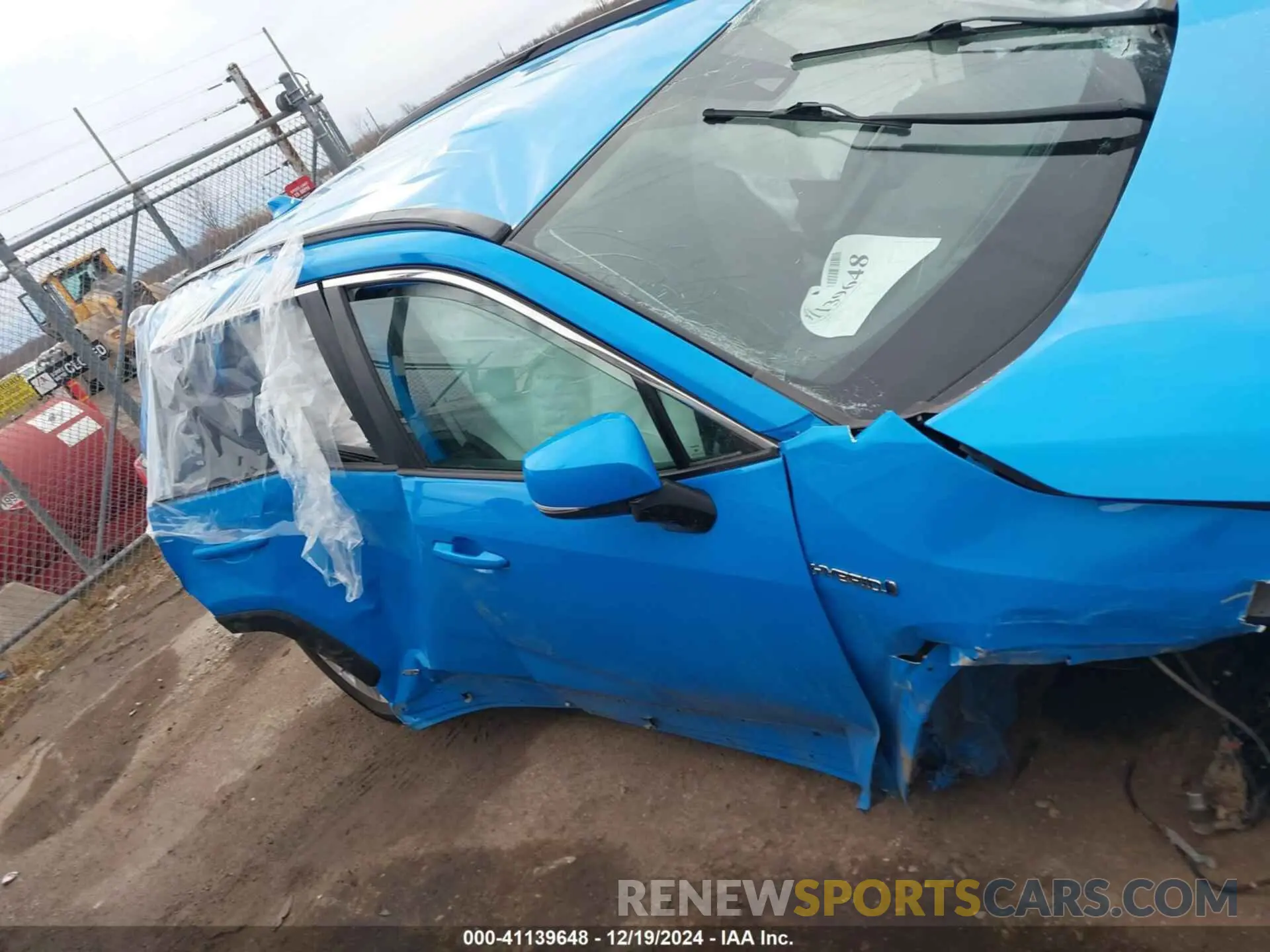 12 fotografías del automóvil dañado 4T3MWRFV6MU027826 TOYOTA RAV4 HYBRID 2021