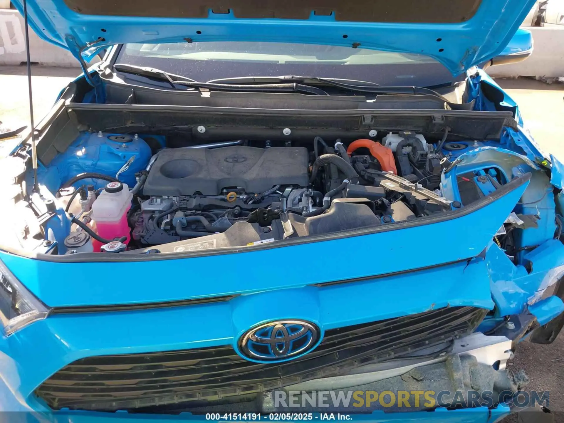 10 fotografías del automóvil dañado 4T3MWRFVXMU023035 TOYOTA RAV4 HYBRID 2021