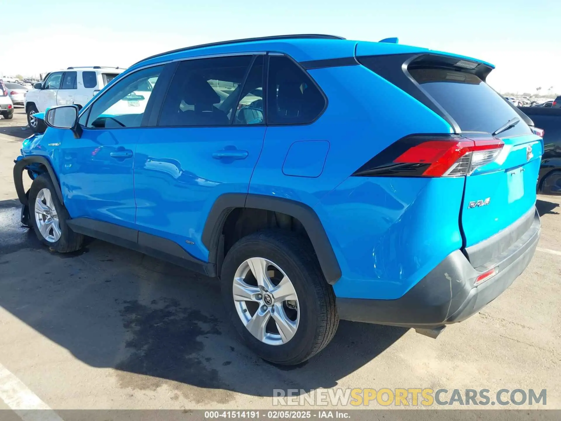 3 fotografías del automóvil dañado 4T3MWRFVXMU023035 TOYOTA RAV4 HYBRID 2021