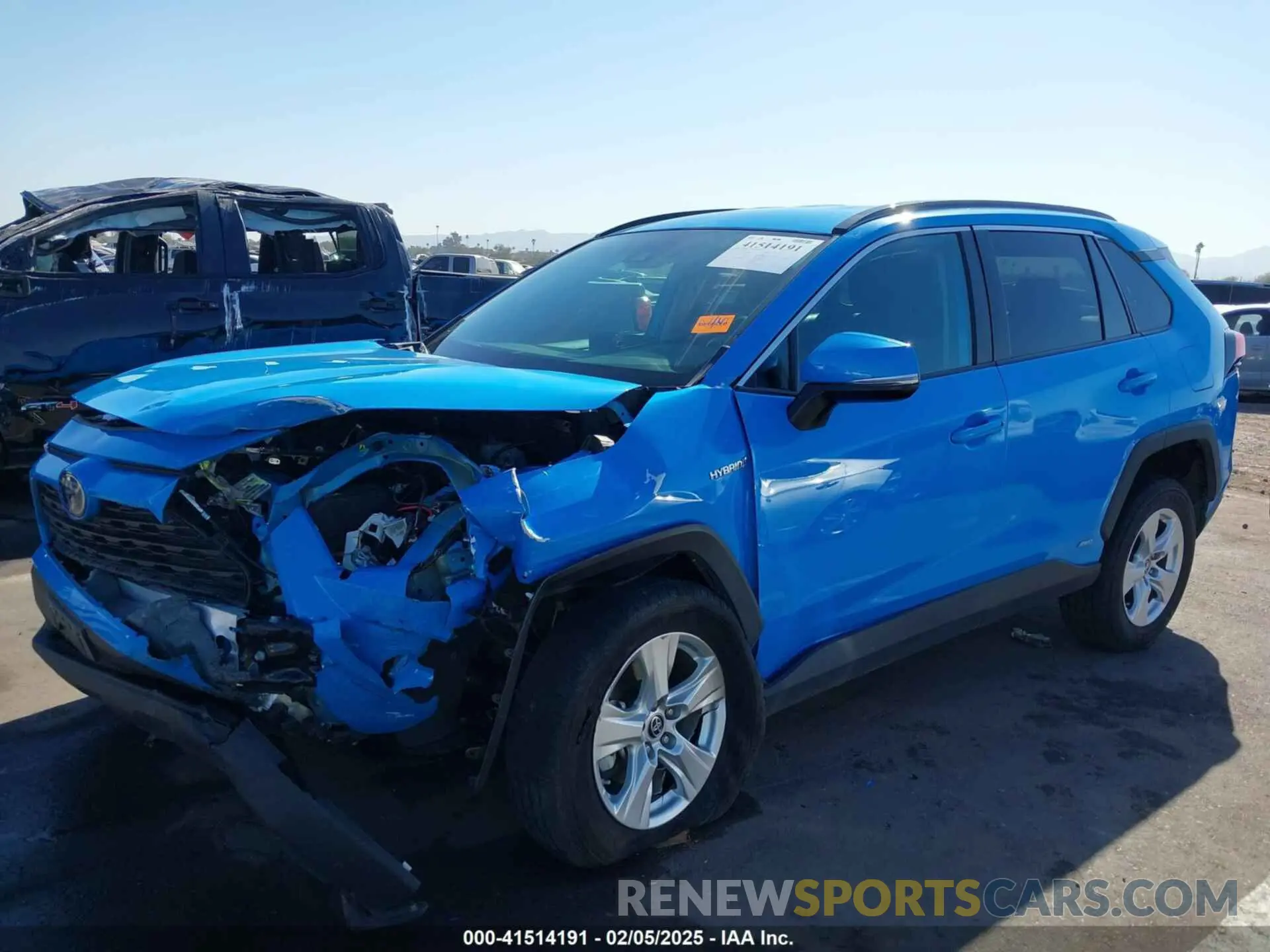 6 fotografías del automóvil dañado 4T3MWRFVXMU023035 TOYOTA RAV4 HYBRID 2021