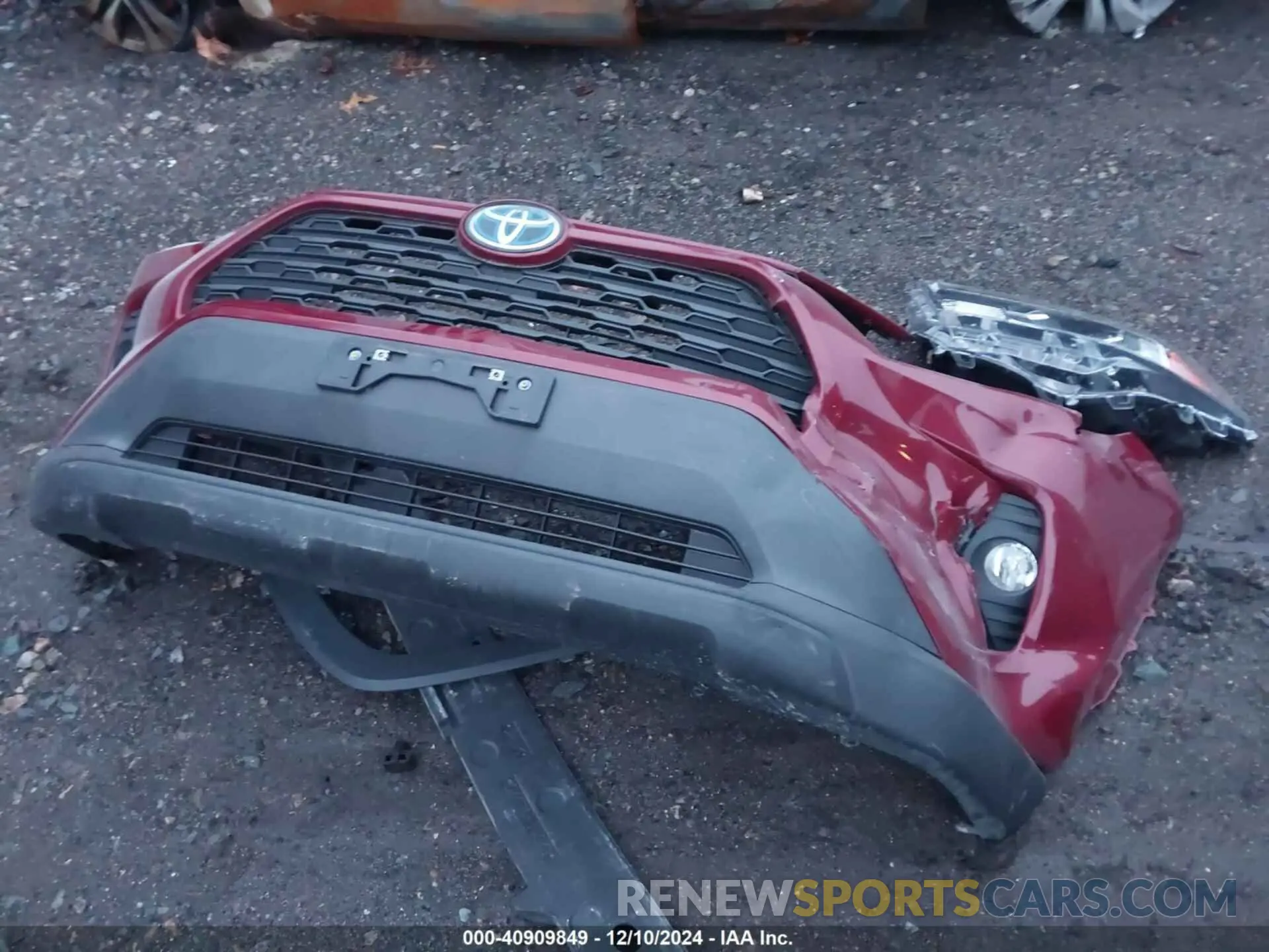 12 fotografías del automóvil dañado 4T3R6RFV0MU019033 TOYOTA RAV4 HYBRID 2021