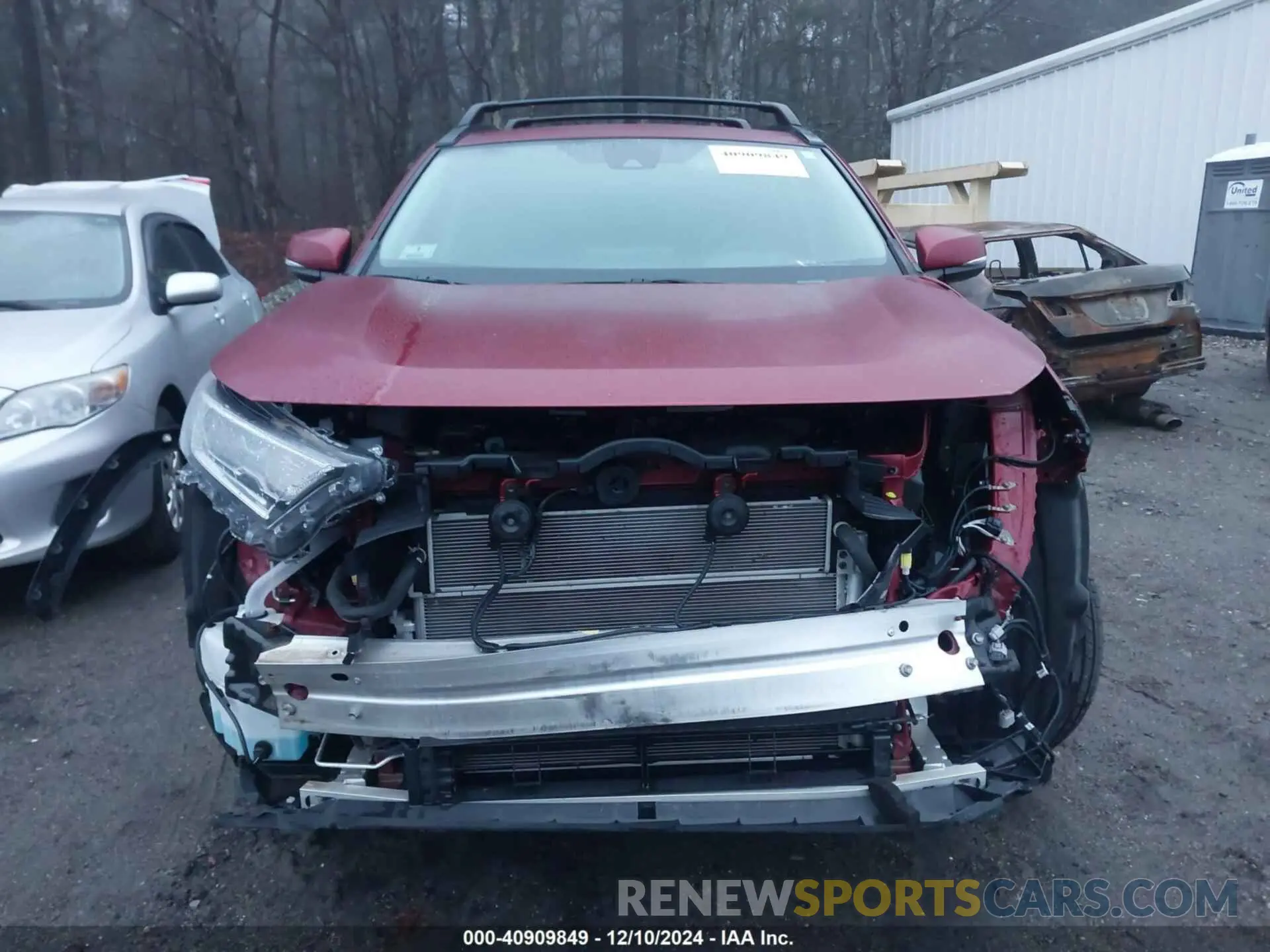 13 fotografías del automóvil dañado 4T3R6RFV0MU019033 TOYOTA RAV4 HYBRID 2021