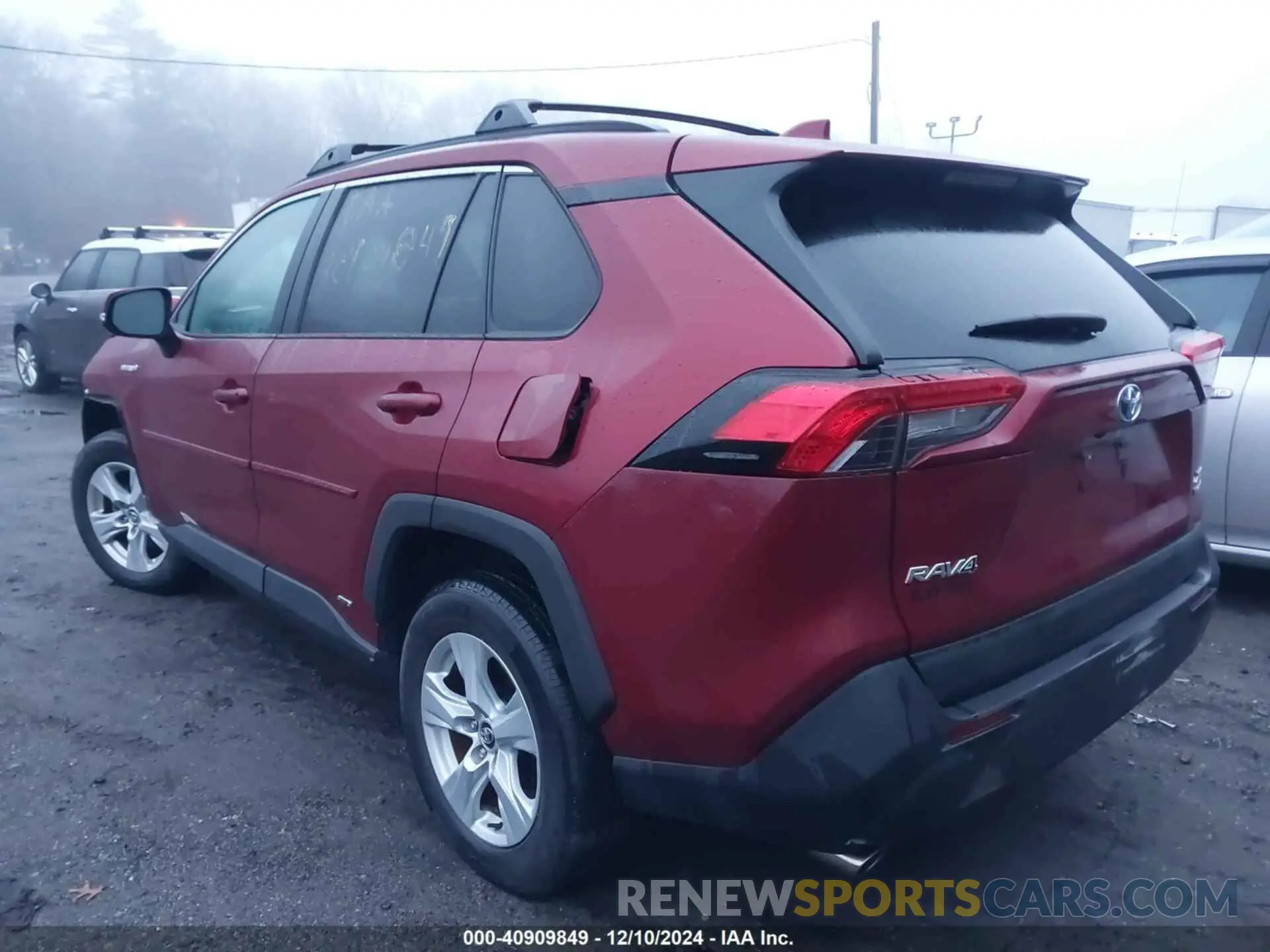 3 fotografías del automóvil dañado 4T3R6RFV0MU019033 TOYOTA RAV4 HYBRID 2021
