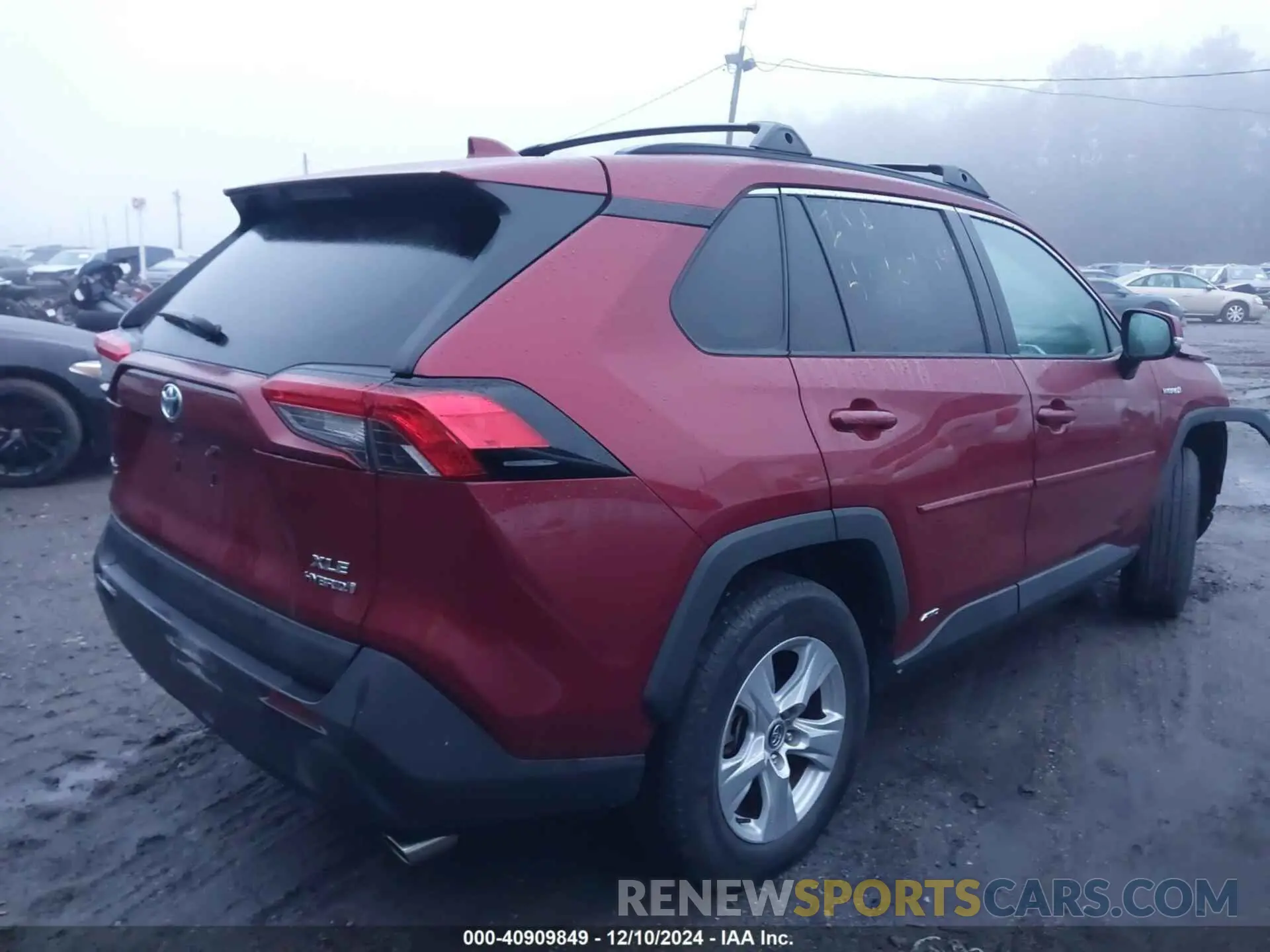 4 fotografías del automóvil dañado 4T3R6RFV0MU019033 TOYOTA RAV4 HYBRID 2021