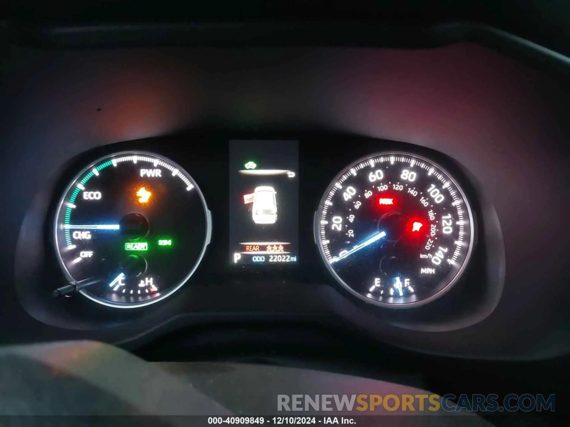 7 fotografías del automóvil dañado 4T3R6RFV0MU019033 TOYOTA RAV4 HYBRID 2021