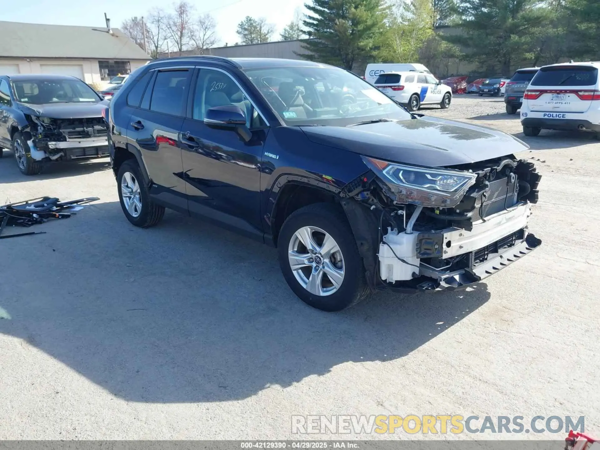 1 fotografías del automóvil dañado 4T3R6RFV2MU018403 TOYOTA RAV4 HYBRID 2021