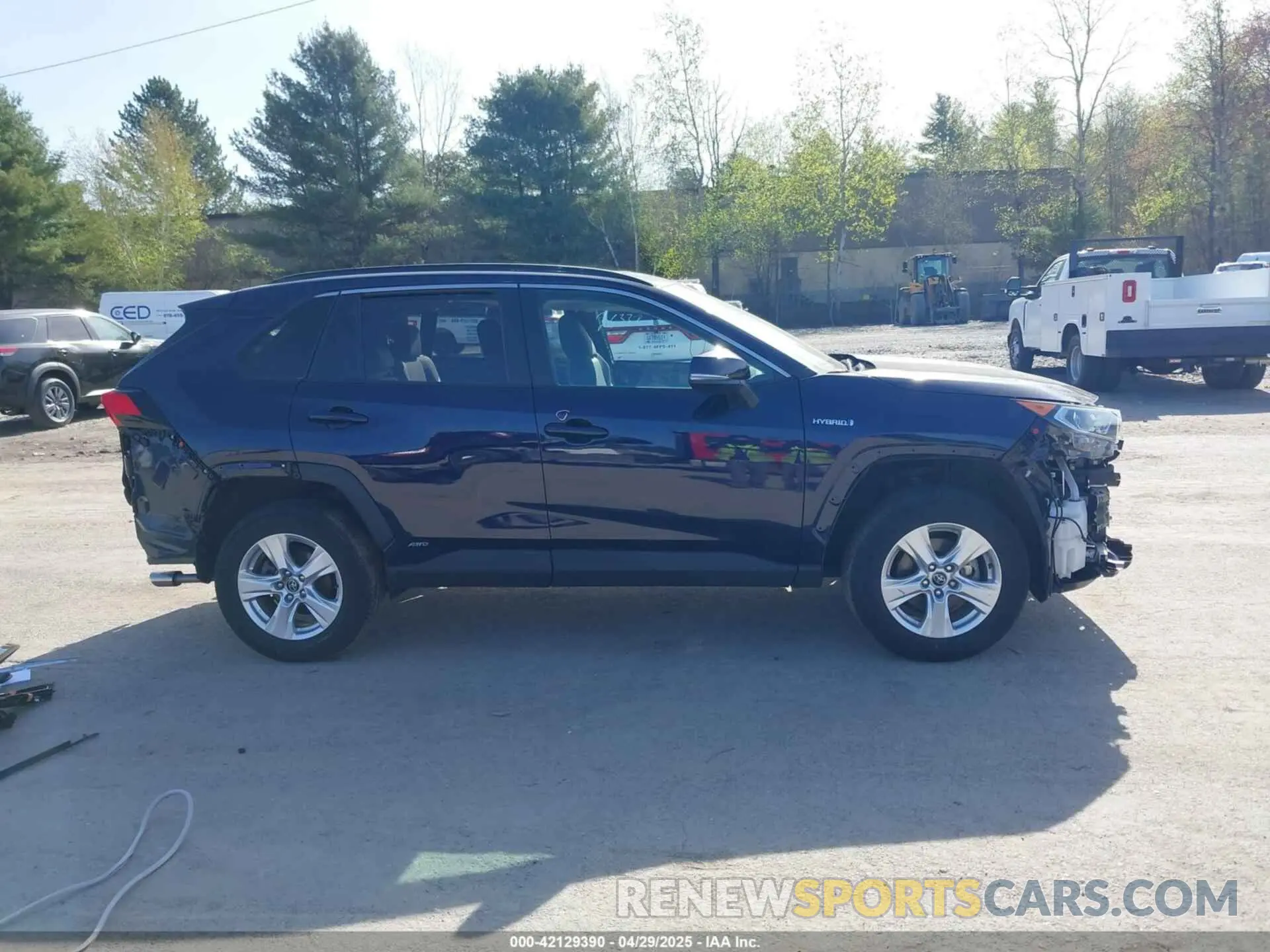 14 fotografías del automóvil dañado 4T3R6RFV2MU018403 TOYOTA RAV4 HYBRID 2021