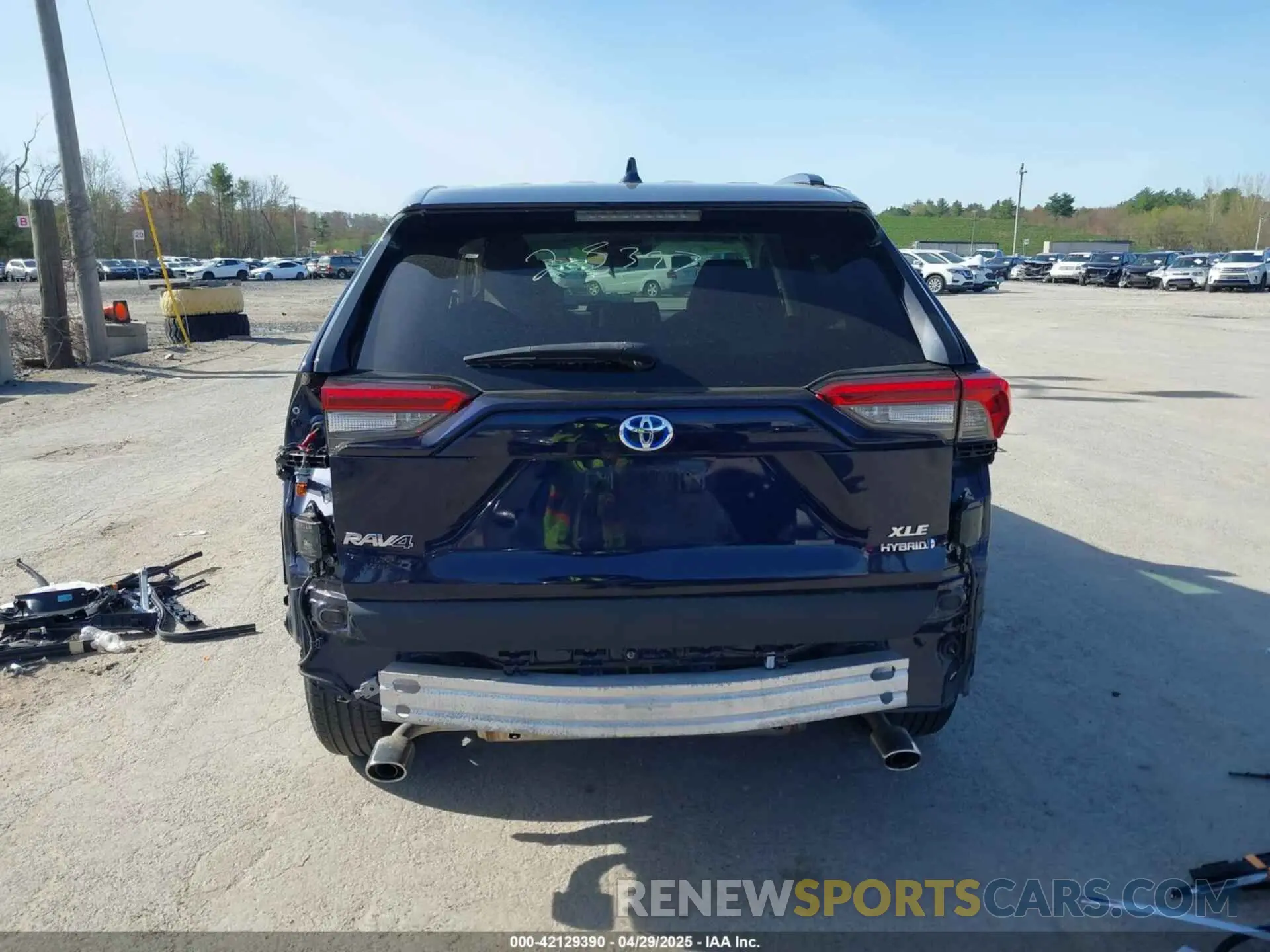 17 fotografías del automóvil dañado 4T3R6RFV2MU018403 TOYOTA RAV4 HYBRID 2021