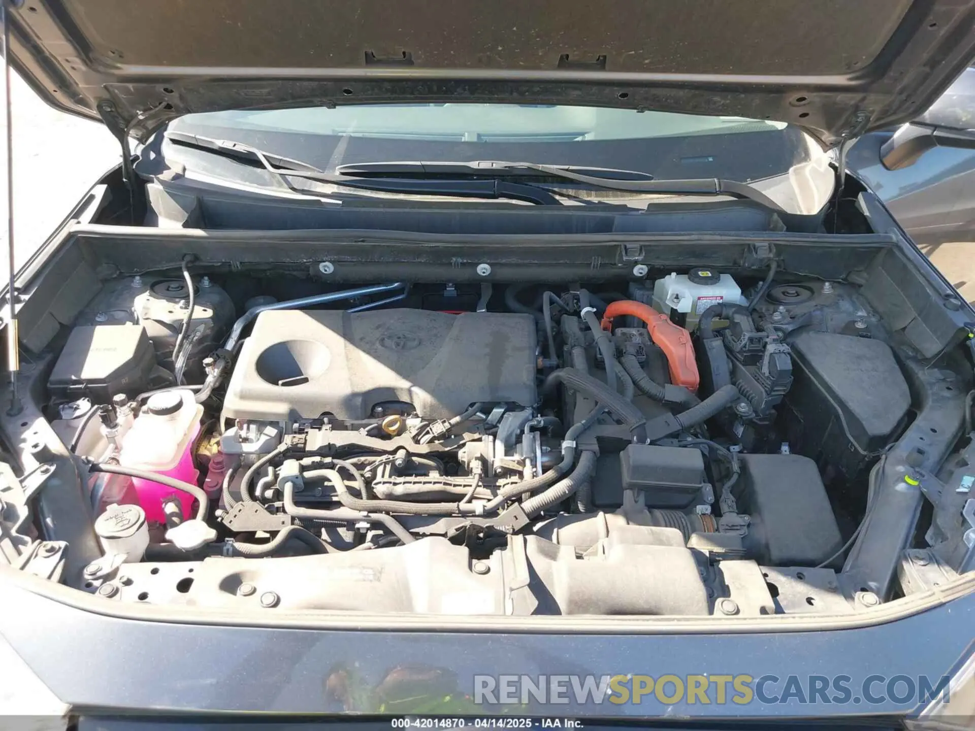 10 fotografías del automóvil dañado 4T3R6RFV3MU018796 TOYOTA RAV4 HYBRID 2021