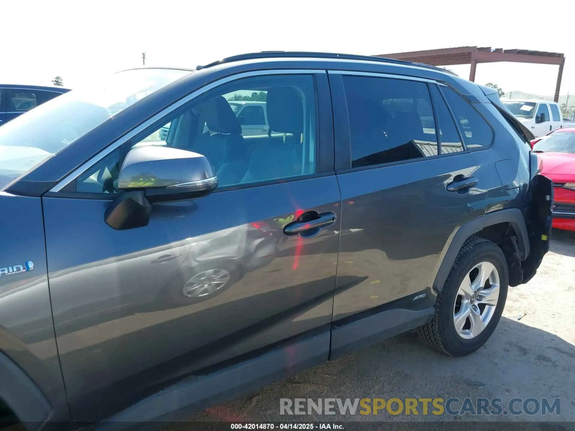 14 fotografías del automóvil dañado 4T3R6RFV3MU018796 TOYOTA RAV4 HYBRID 2021