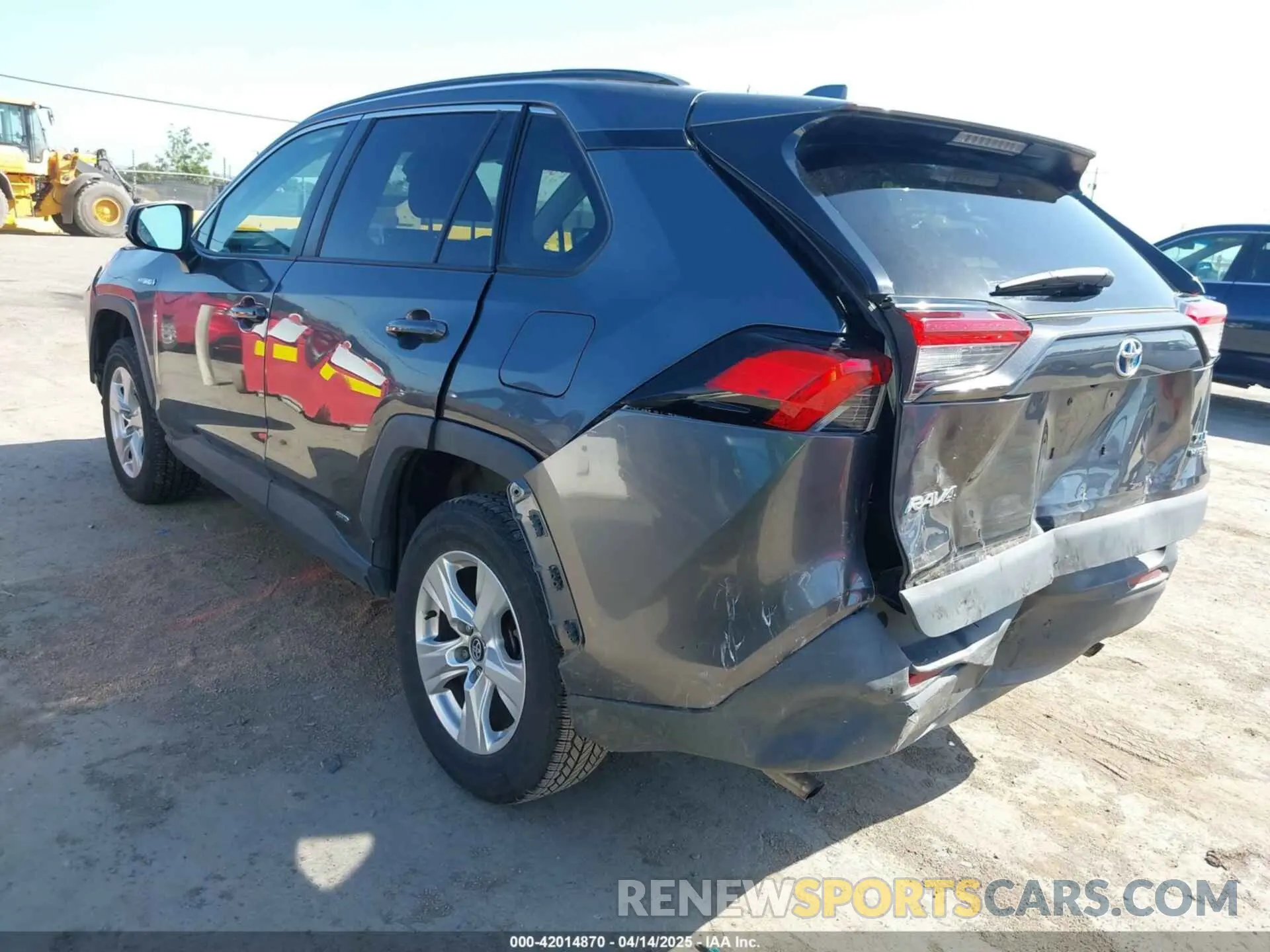 3 fotografías del automóvil dañado 4T3R6RFV3MU018796 TOYOTA RAV4 HYBRID 2021