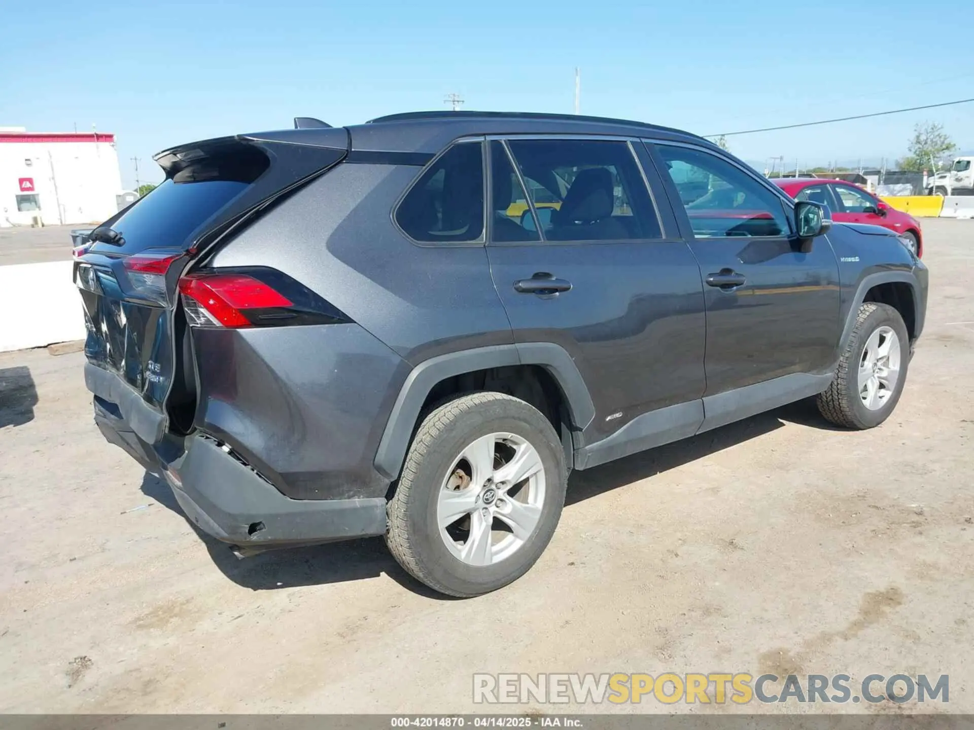4 fotografías del automóvil dañado 4T3R6RFV3MU018796 TOYOTA RAV4 HYBRID 2021