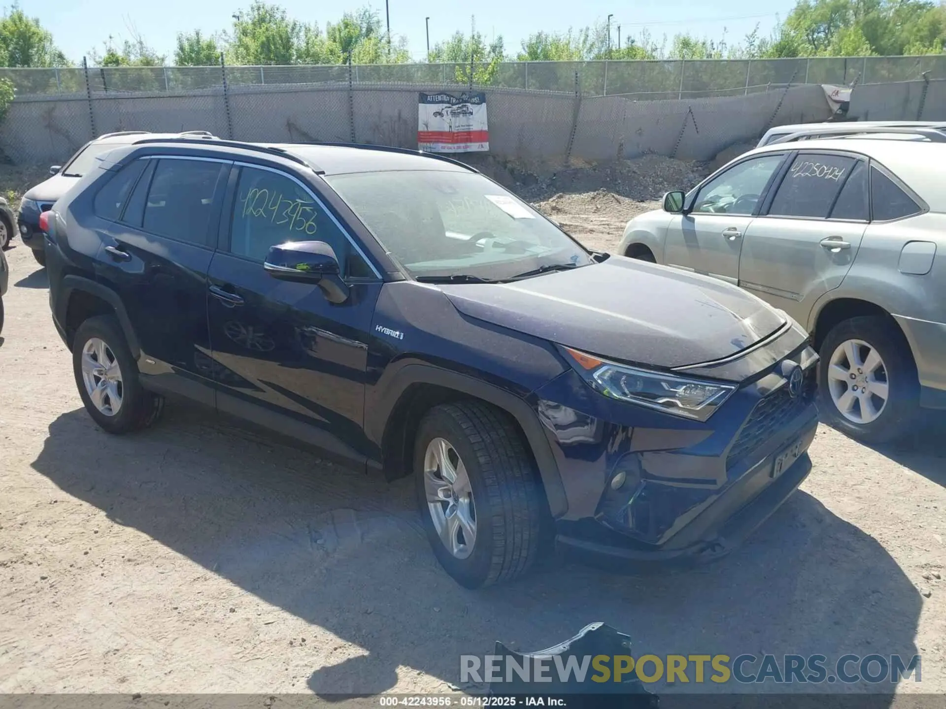 1 fotografías del automóvil dañado 4T3R6RFV4MU029452 TOYOTA RAV4 HYBRID 2021