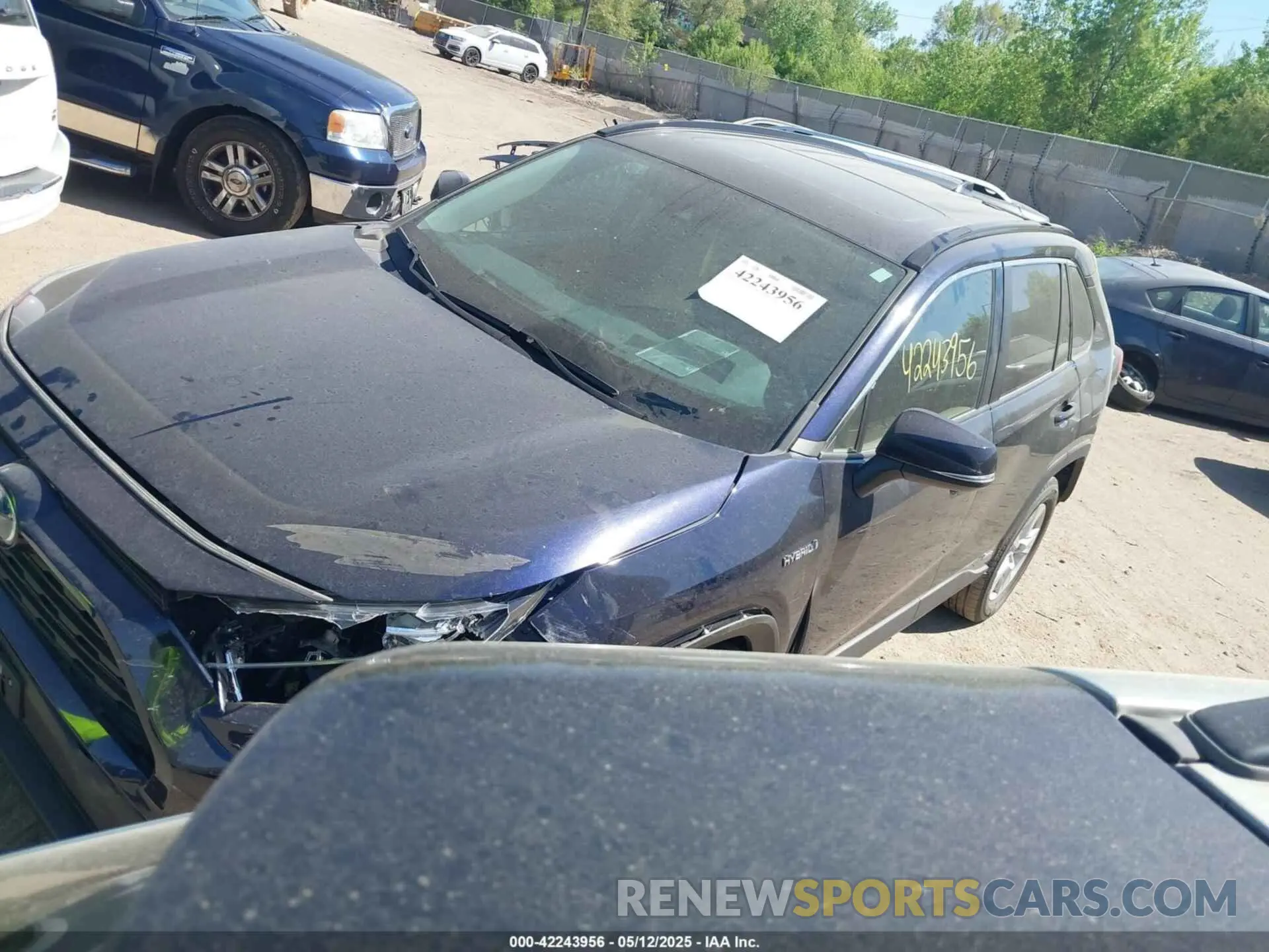 2 fotografías del automóvil dañado 4T3R6RFV4MU029452 TOYOTA RAV4 HYBRID 2021