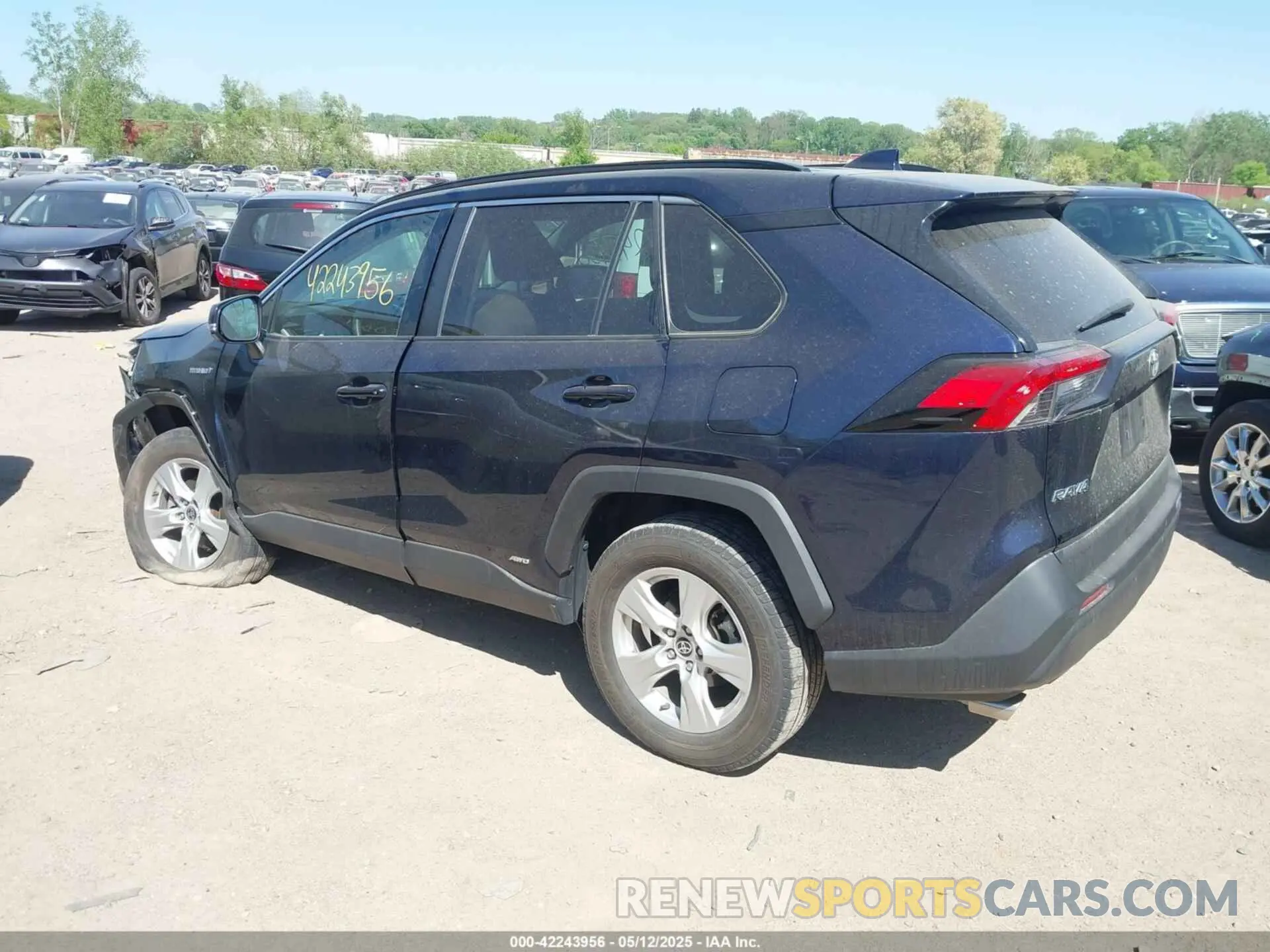 3 fotografías del automóvil dañado 4T3R6RFV4MU029452 TOYOTA RAV4 HYBRID 2021