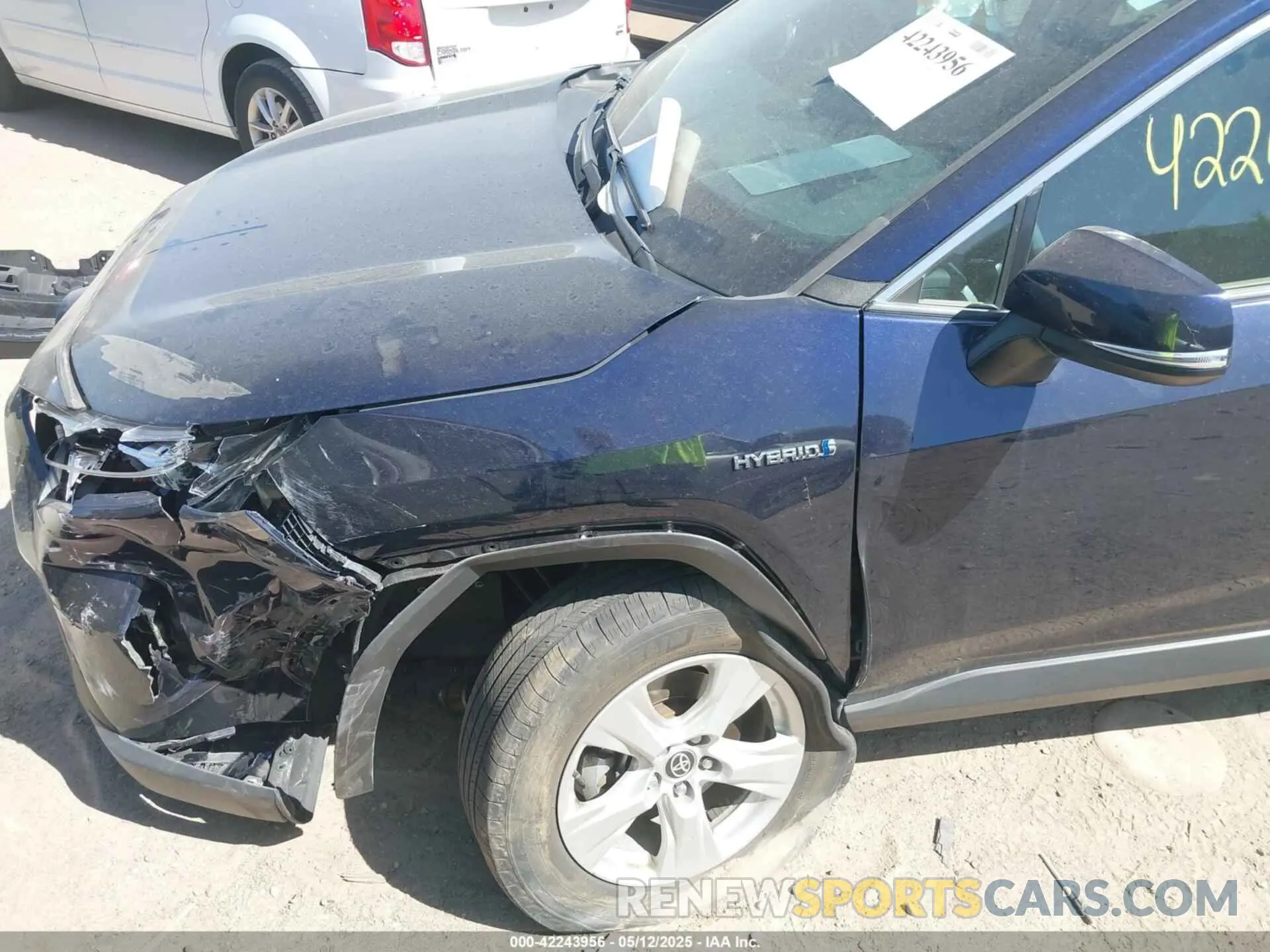 6 fotografías del automóvil dañado 4T3R6RFV4MU029452 TOYOTA RAV4 HYBRID 2021