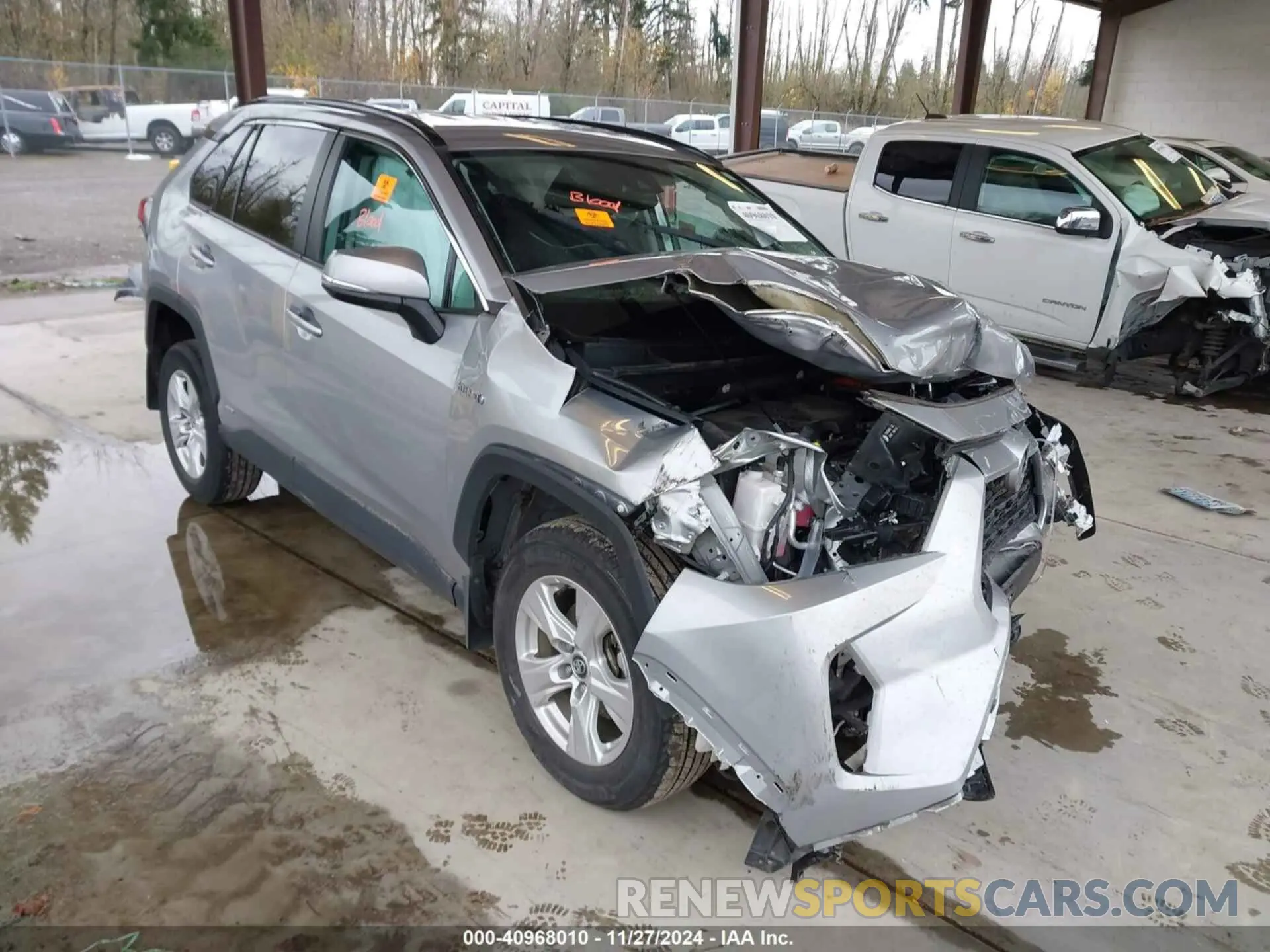 1 fotografías del automóvil dañado 4T3R6RFV7MU025816 TOYOTA RAV4 HYBRID 2021