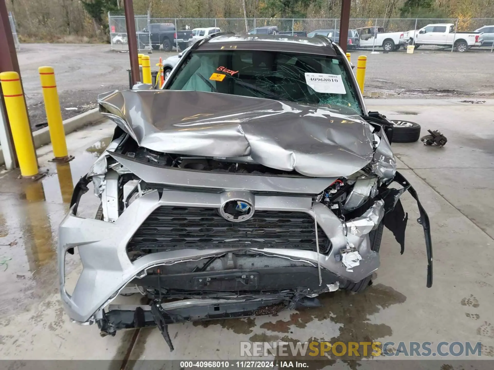 11 fotografías del automóvil dañado 4T3R6RFV7MU025816 TOYOTA RAV4 HYBRID 2021