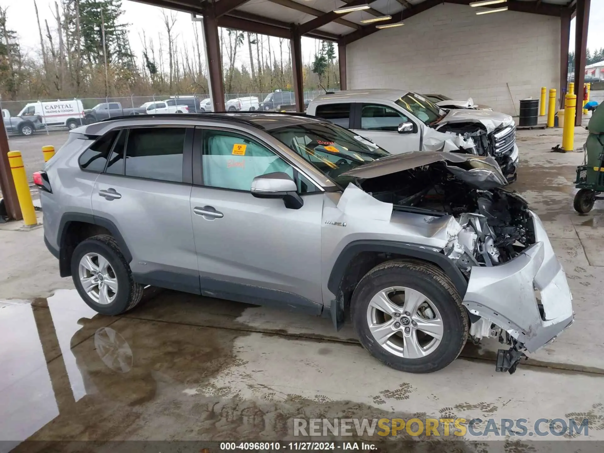 12 fotografías del automóvil dañado 4T3R6RFV7MU025816 TOYOTA RAV4 HYBRID 2021