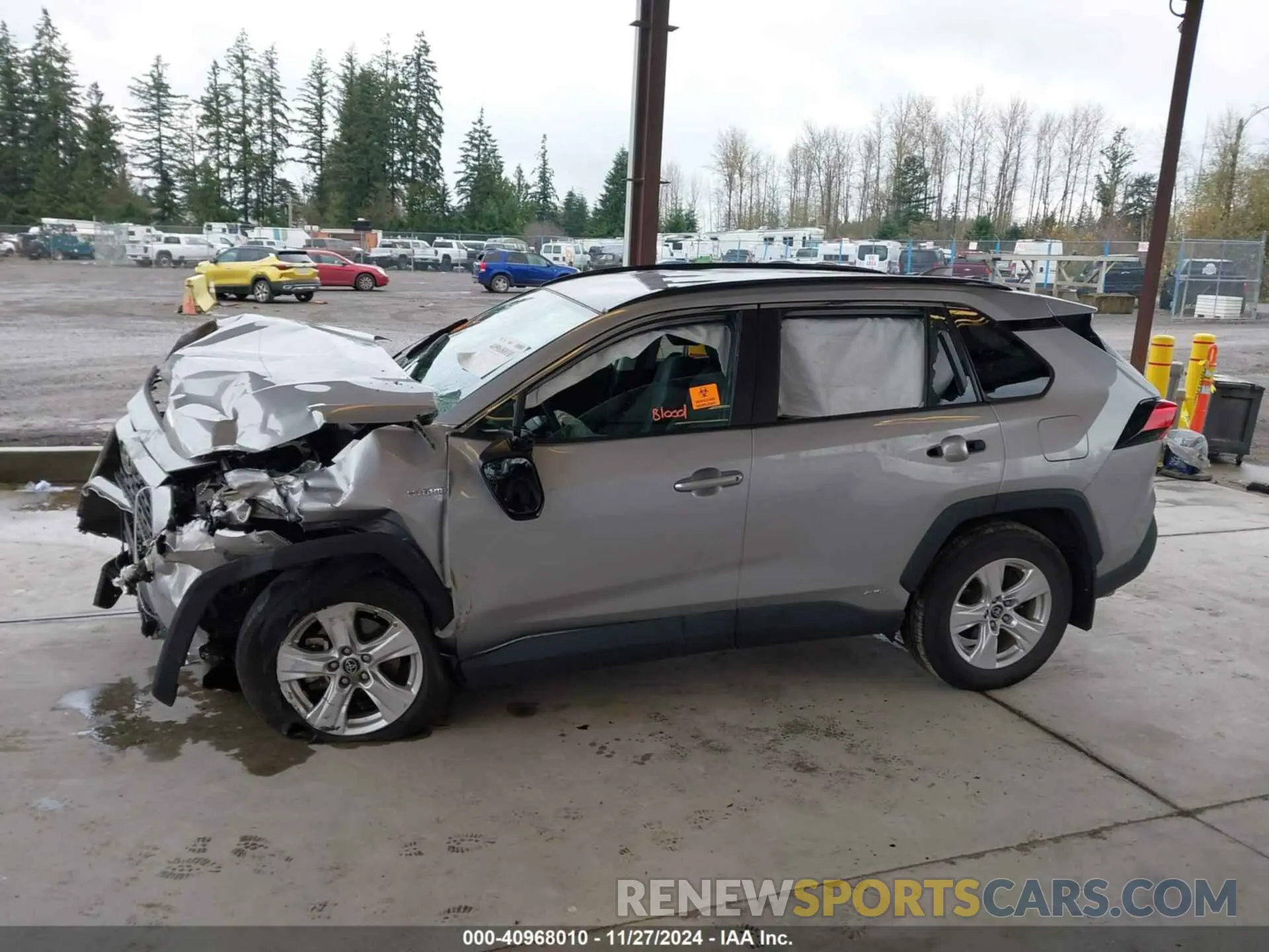 13 fotografías del automóvil dañado 4T3R6RFV7MU025816 TOYOTA RAV4 HYBRID 2021