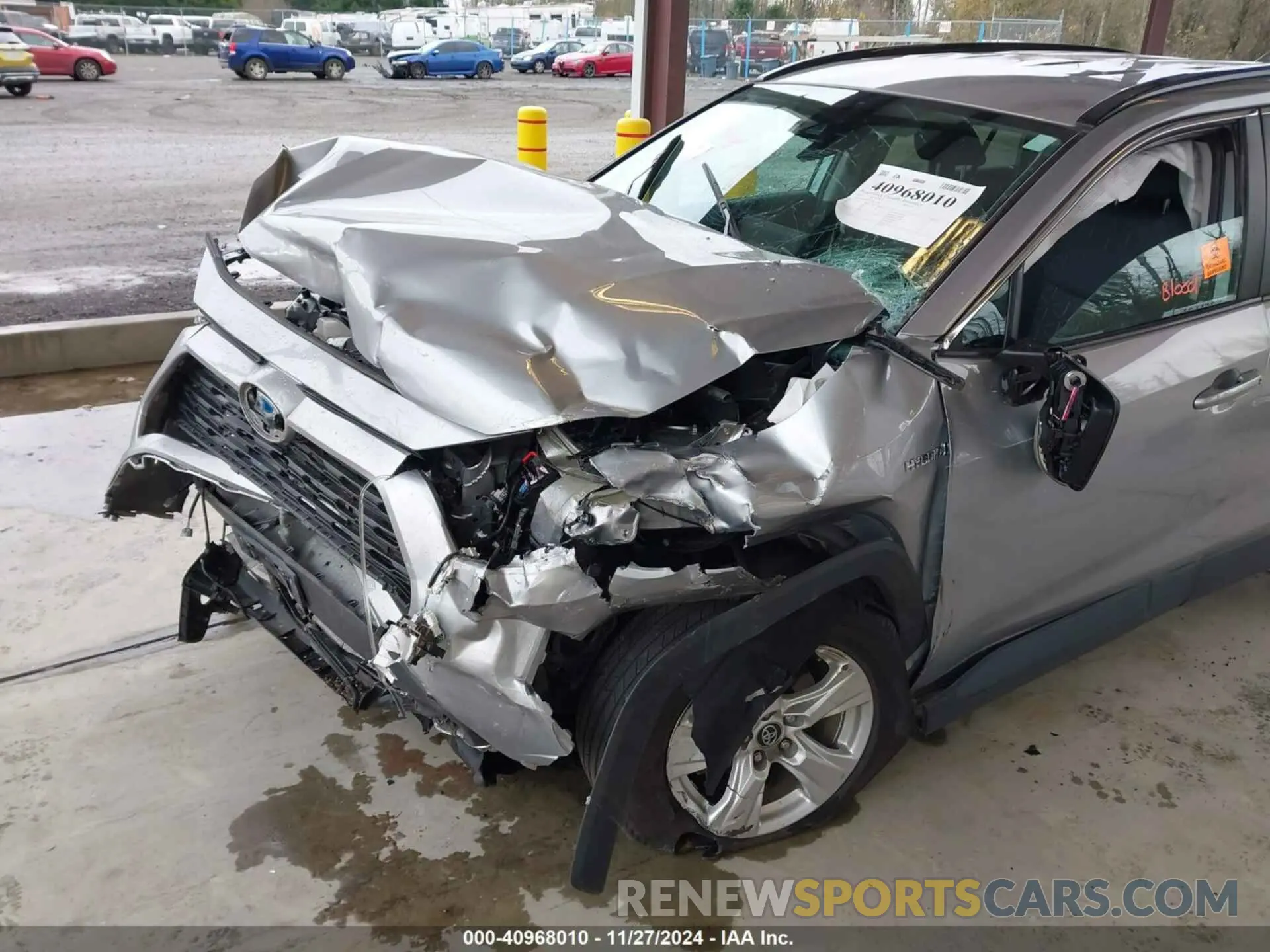 6 fotografías del automóvil dañado 4T3R6RFV7MU025816 TOYOTA RAV4 HYBRID 2021