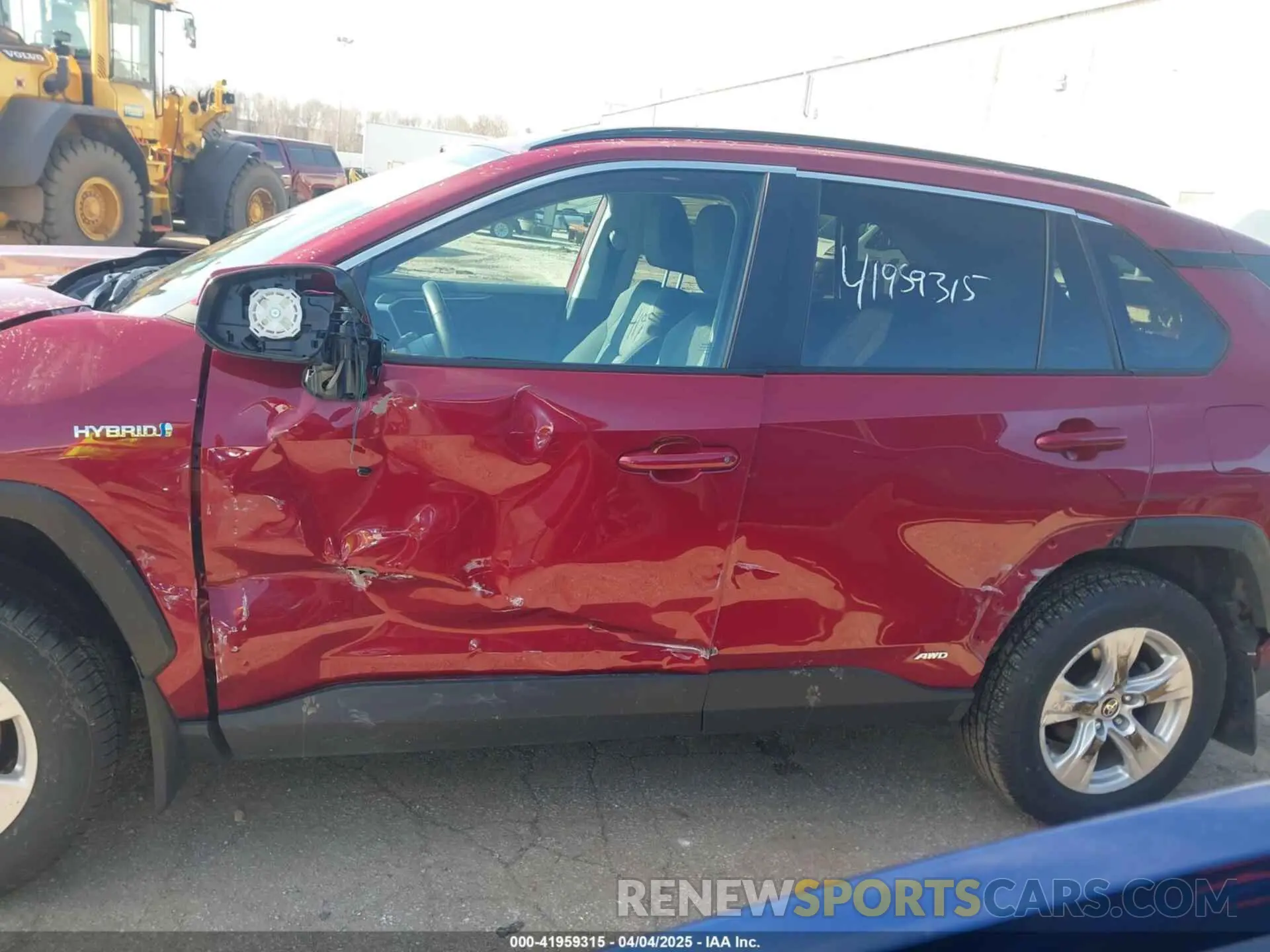 14 fotografías del automóvil dañado 4T3RWRFV0MU024121 TOYOTA RAV4 HYBRID 2021