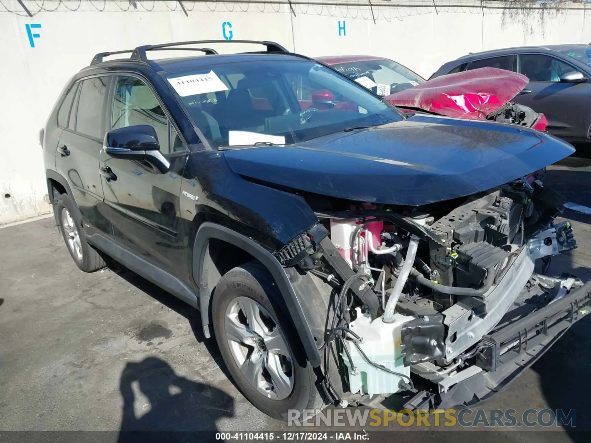 1 fotografías del automóvil dañado 4T3RWRFV0MU035149 TOYOTA RAV4 HYBRID 2021