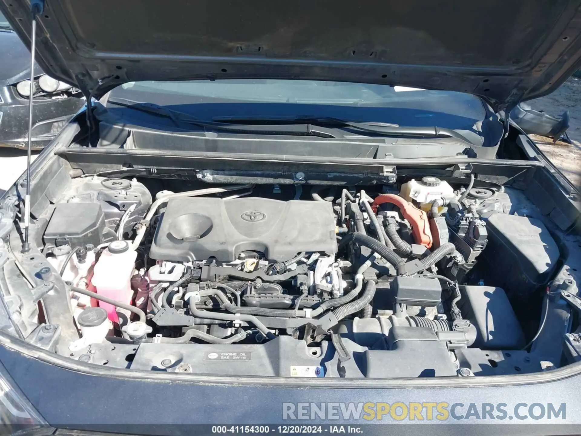 10 fotografías del automóvil dañado 4T3RWRFV1MU017694 TOYOTA RAV4 HYBRID 2021