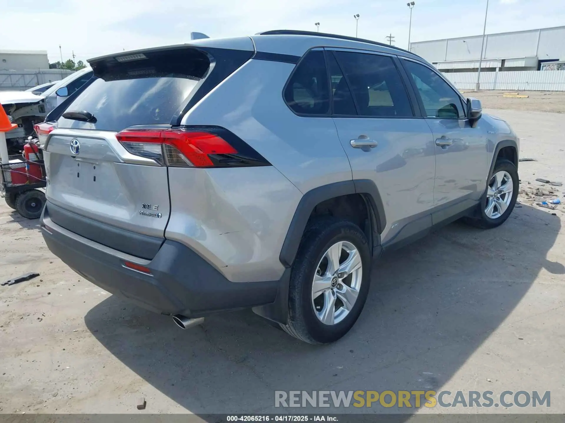 4 fotografías del automóvil dañado 4T3RWRFV1MU040120 TOYOTA RAV4 HYBRID 2021