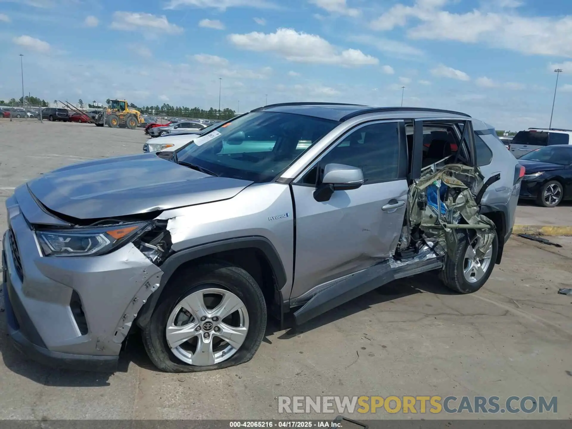 6 fotografías del automóvil dañado 4T3RWRFV1MU040120 TOYOTA RAV4 HYBRID 2021