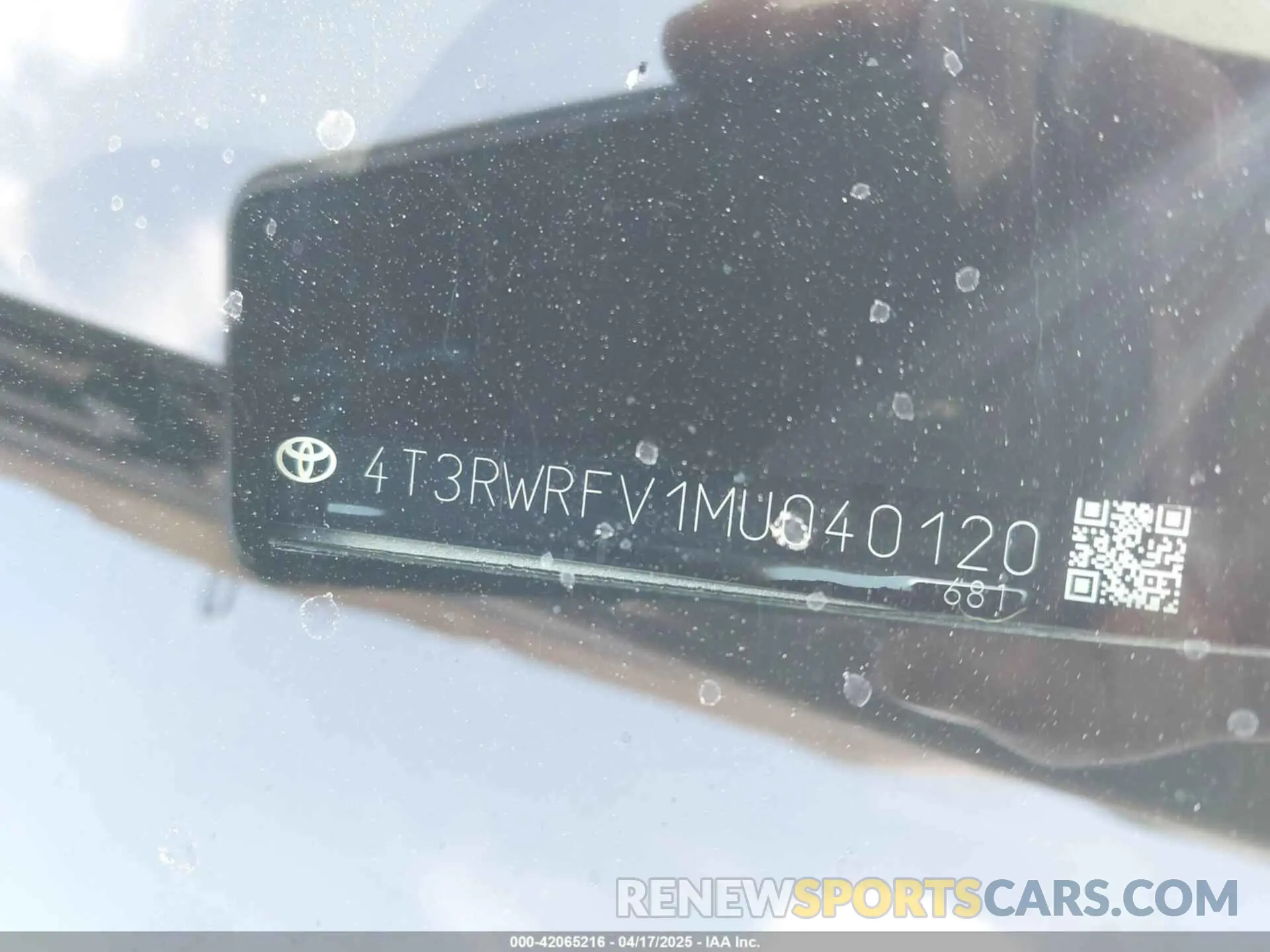 9 fotografías del automóvil dañado 4T3RWRFV1MU040120 TOYOTA RAV4 HYBRID 2021