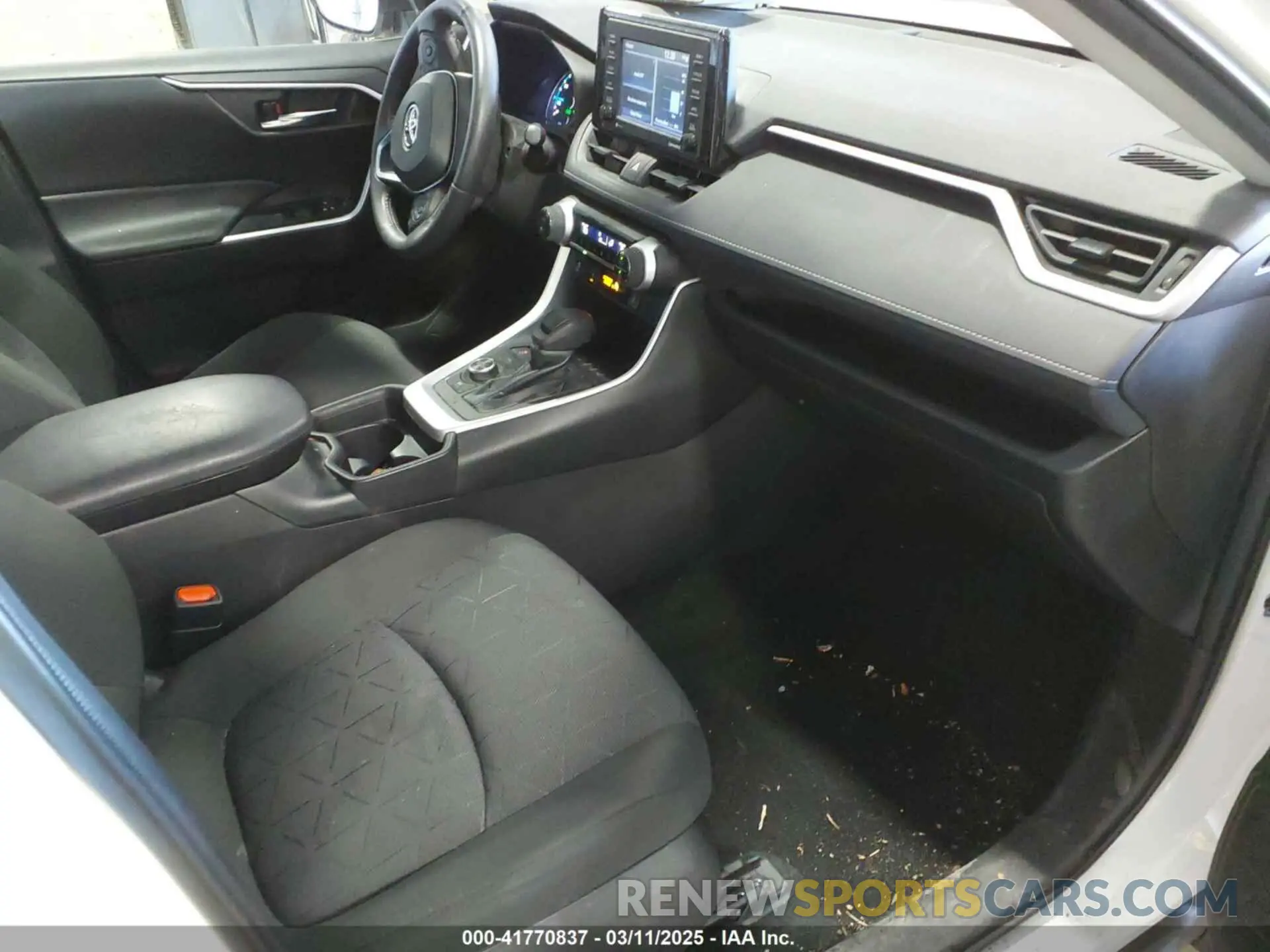 5 fotografías del automóvil dañado 4T3RWRFV2MU040854 TOYOTA RAV4 HYBRID 2021