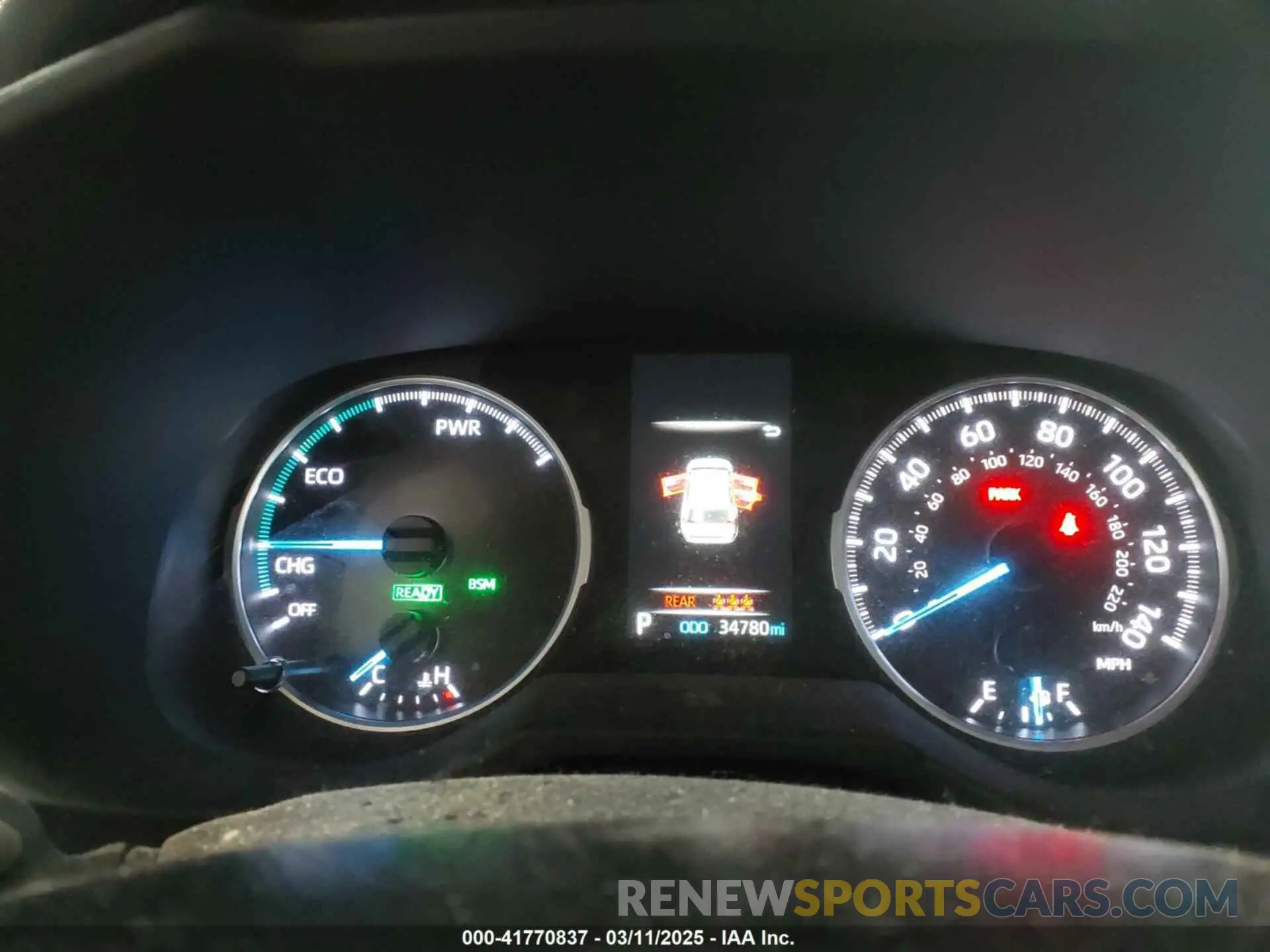 7 fotografías del automóvil dañado 4T3RWRFV2MU040854 TOYOTA RAV4 HYBRID 2021