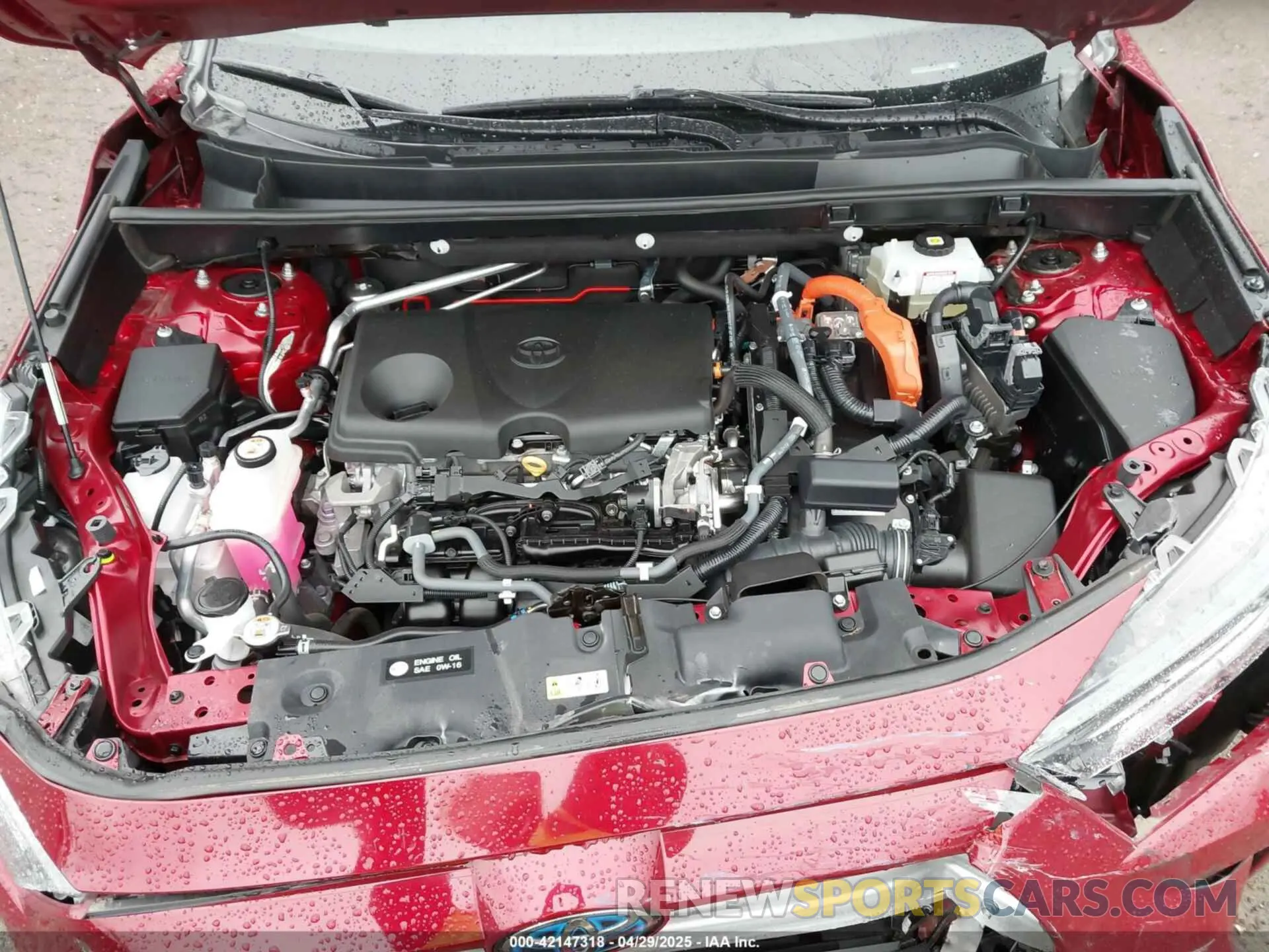10 fotografías del automóvil dañado 4T3RWRFV3MU036375 TOYOTA RAV4 HYBRID 2021
