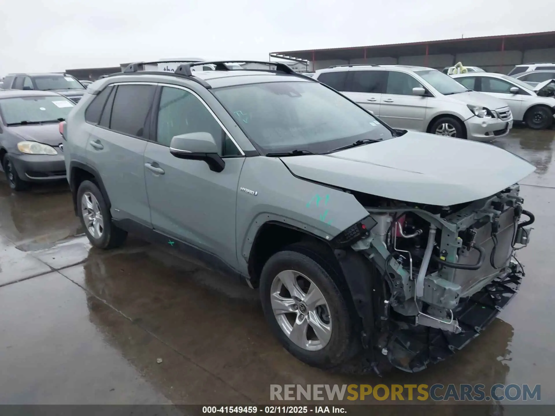 1 fotografías del automóvil dañado 4T3RWRFV4MU041052 TOYOTA RAV4 HYBRID 2021