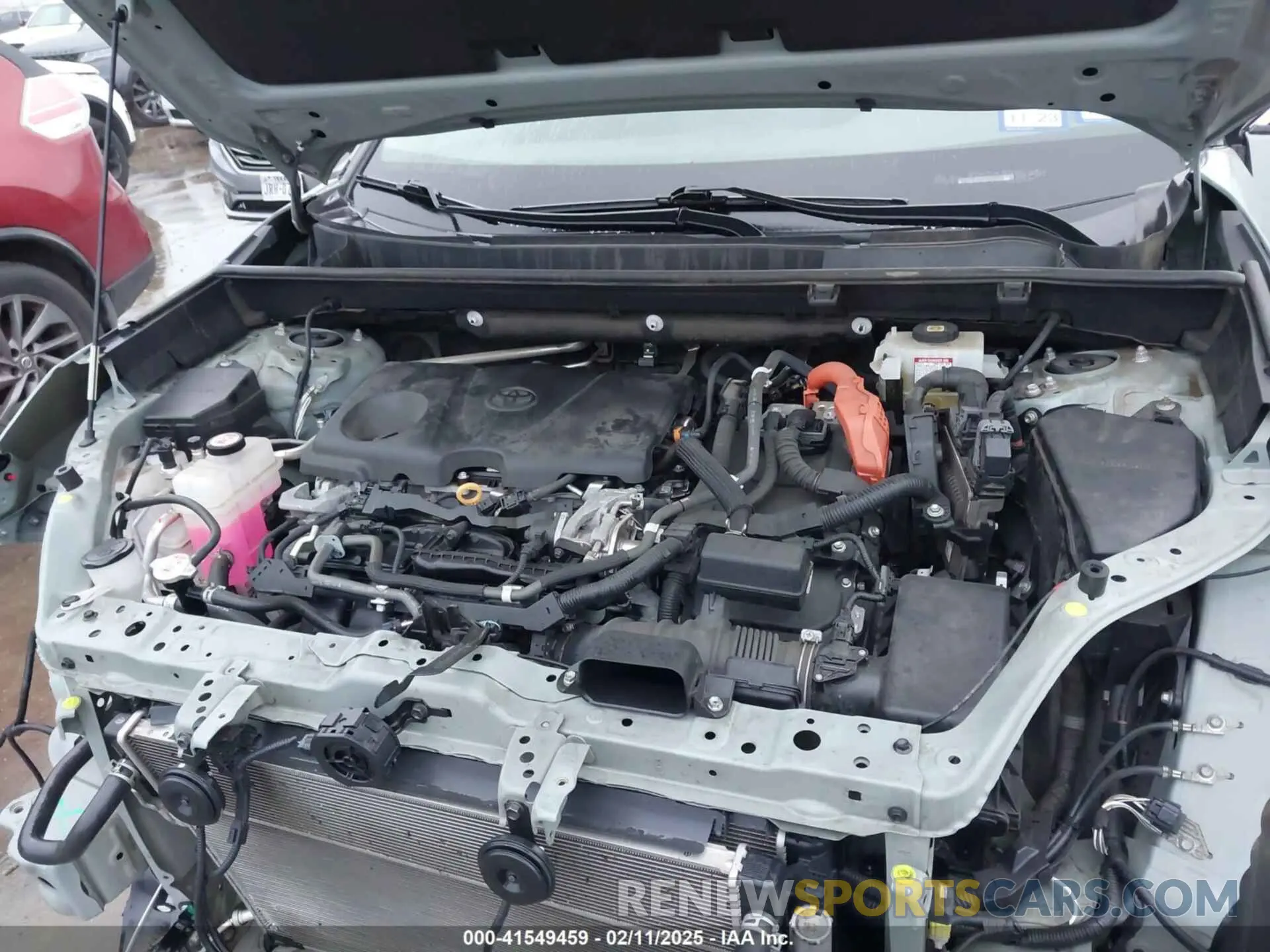 10 fotografías del automóvil dañado 4T3RWRFV4MU041052 TOYOTA RAV4 HYBRID 2021