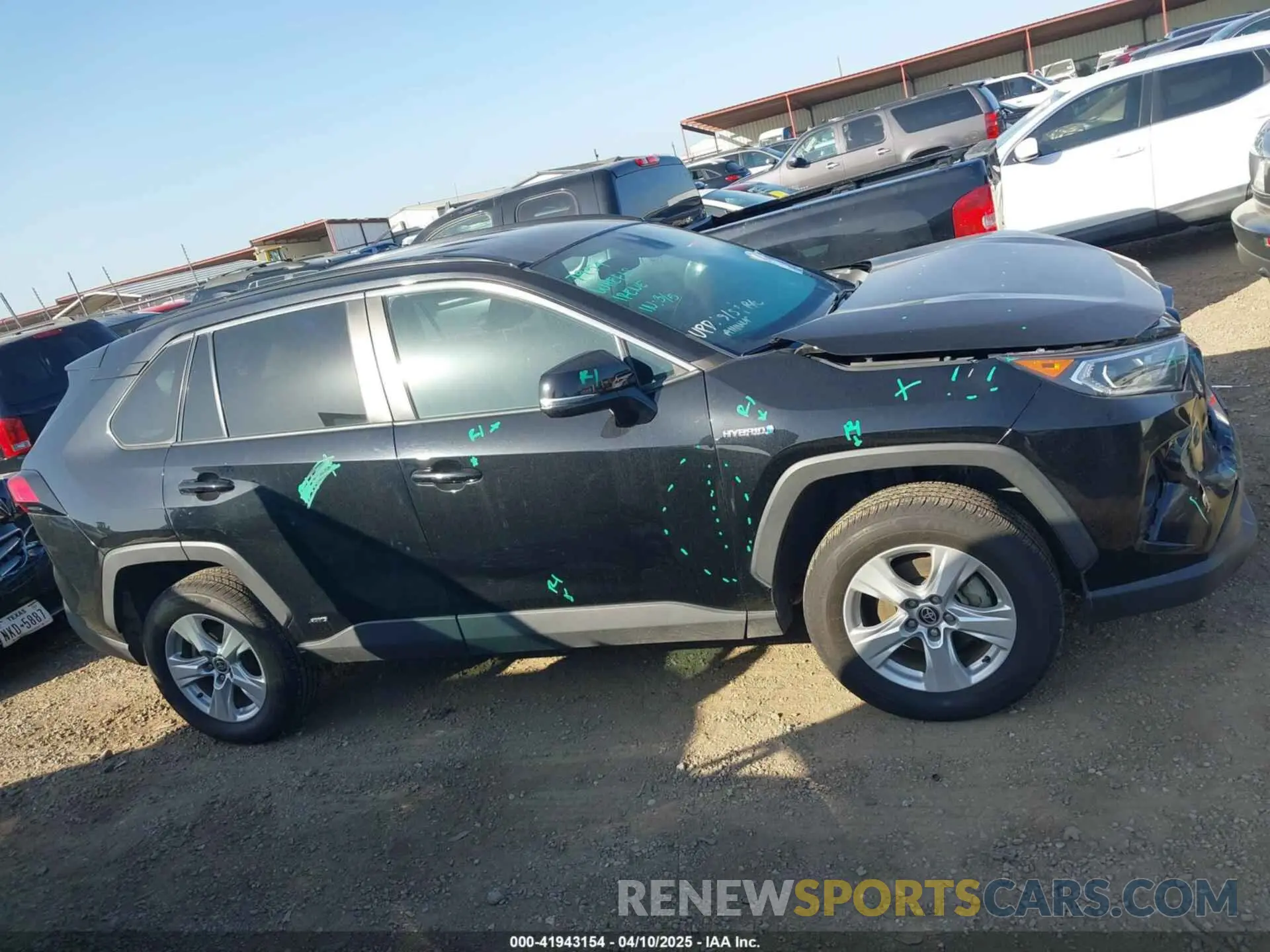 13 fotografías del automóvil dañado 4T3RWRFV5MU012238 TOYOTA RAV4 HYBRID 2021