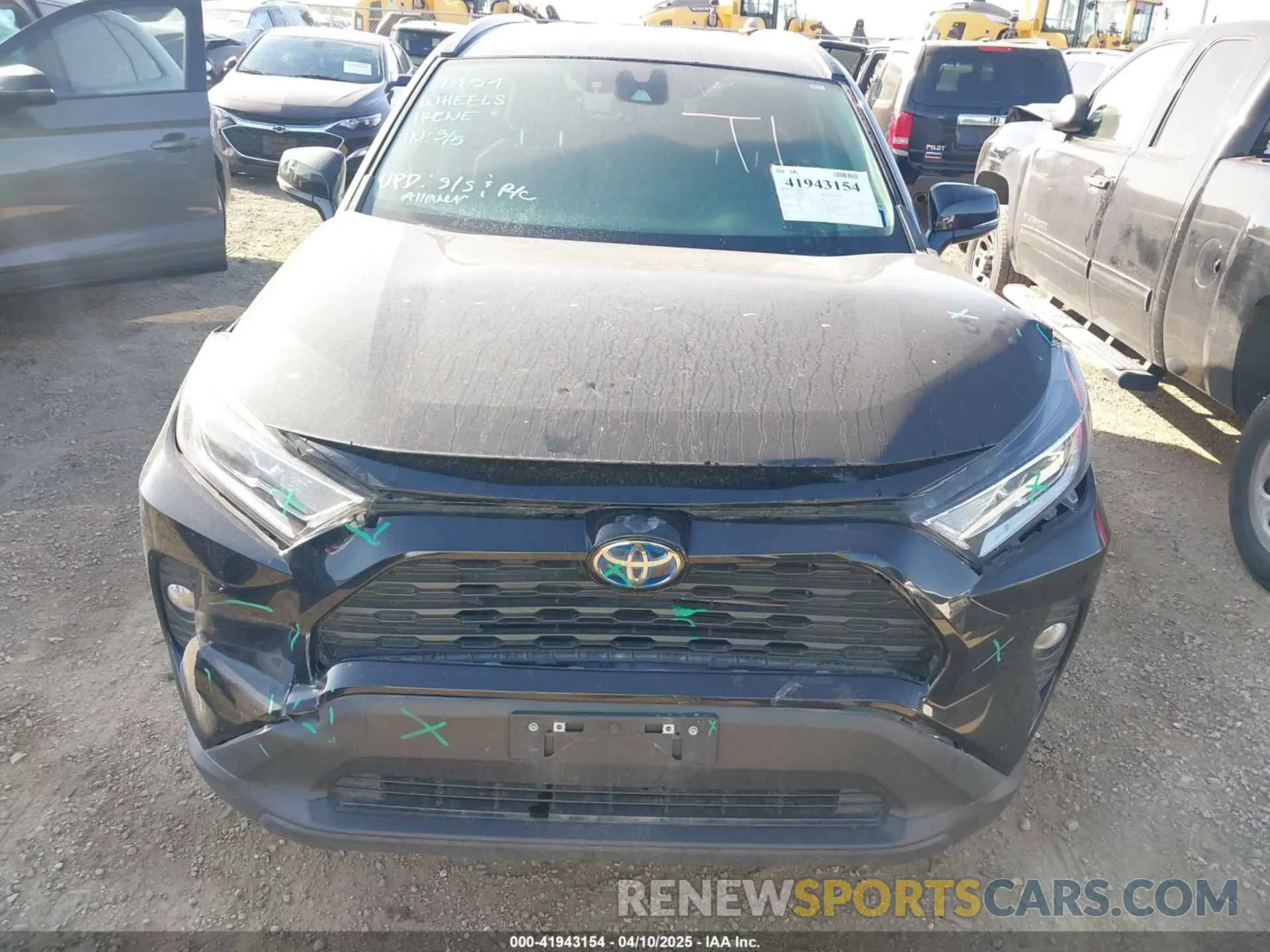 6 fotografías del automóvil dañado 4T3RWRFV5MU012238 TOYOTA RAV4 HYBRID 2021
