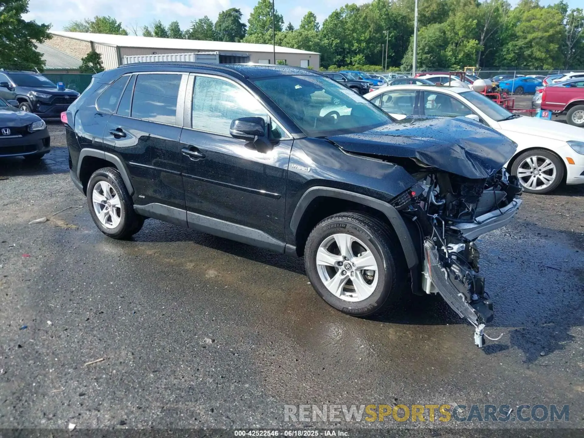 1 fotografías del automóvil dañado 4T3RWRFV7MU033916 TOYOTA RAV4 HYBRID 2021