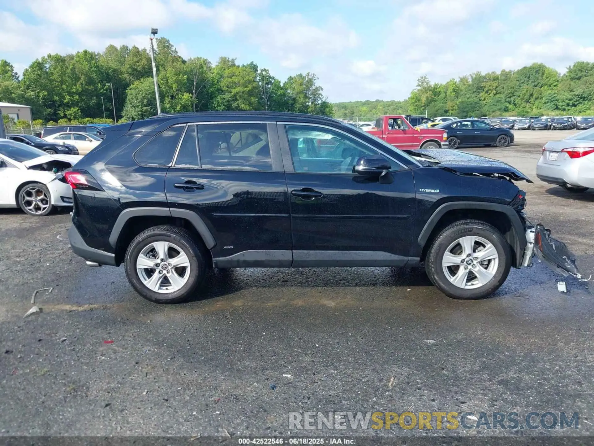 13 fotografías del automóvil dañado 4T3RWRFV7MU033916 TOYOTA RAV4 HYBRID 2021