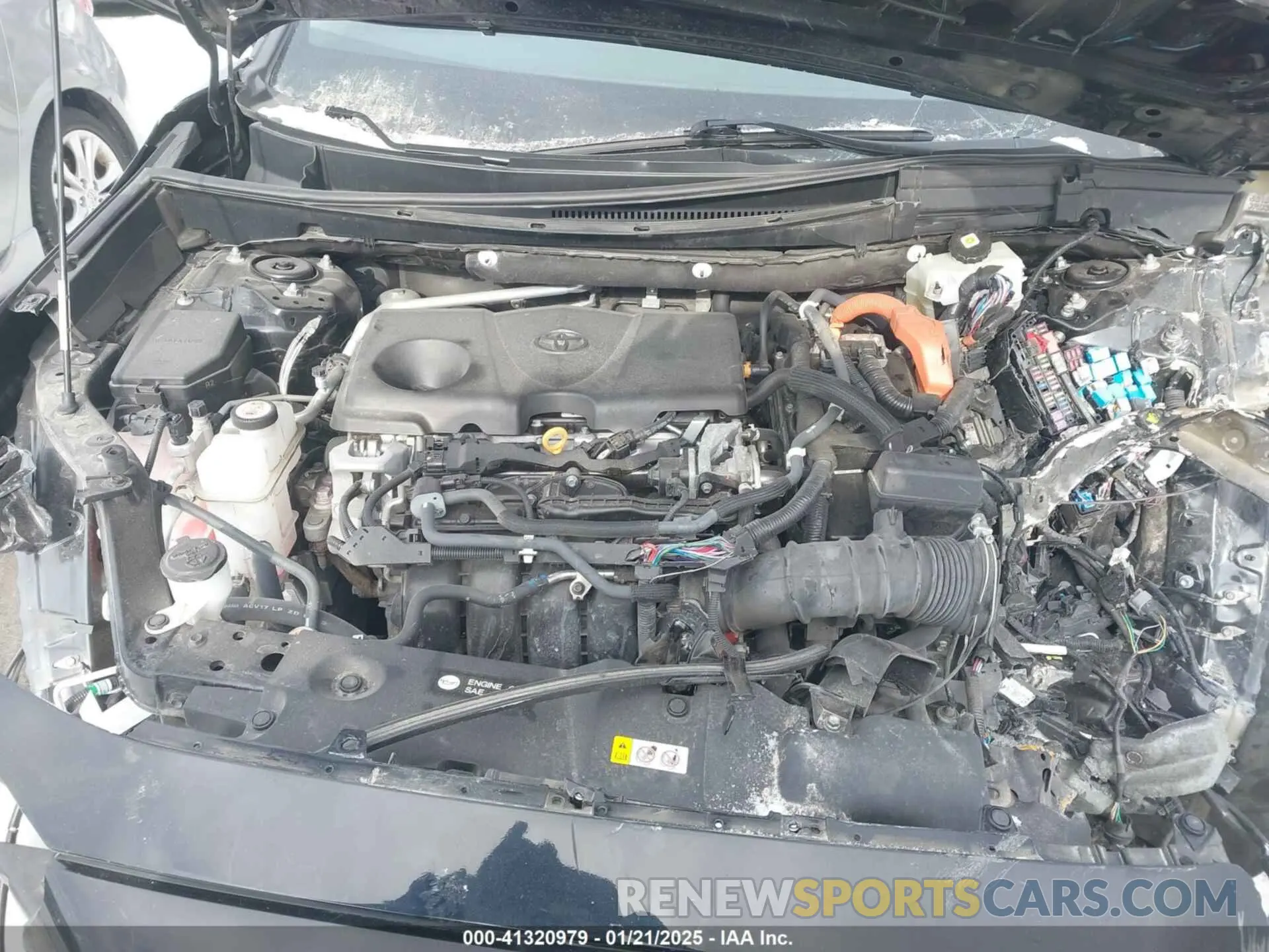 10 fotografías del automóvil dañado 4T3RWRFV8MU023511 TOYOTA RAV4 HYBRID 2021