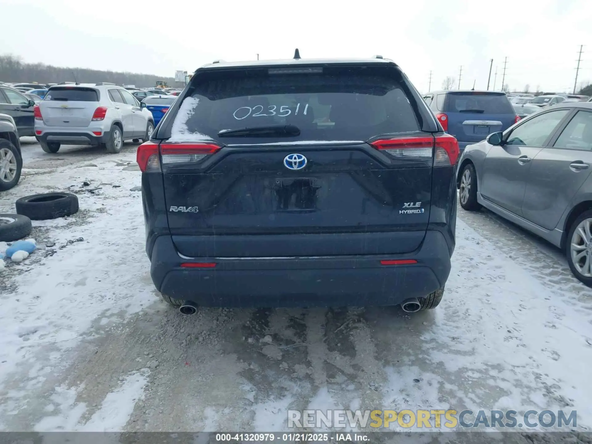 16 fotografías del automóvil dañado 4T3RWRFV8MU023511 TOYOTA RAV4 HYBRID 2021