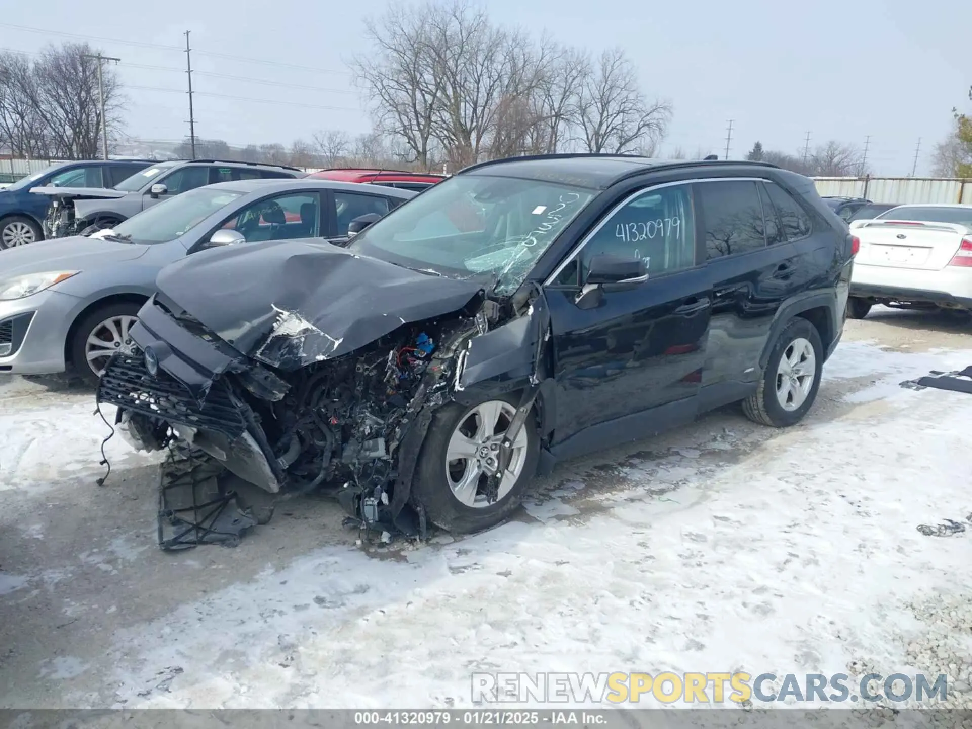 2 fotografías del automóvil dañado 4T3RWRFV8MU023511 TOYOTA RAV4 HYBRID 2021