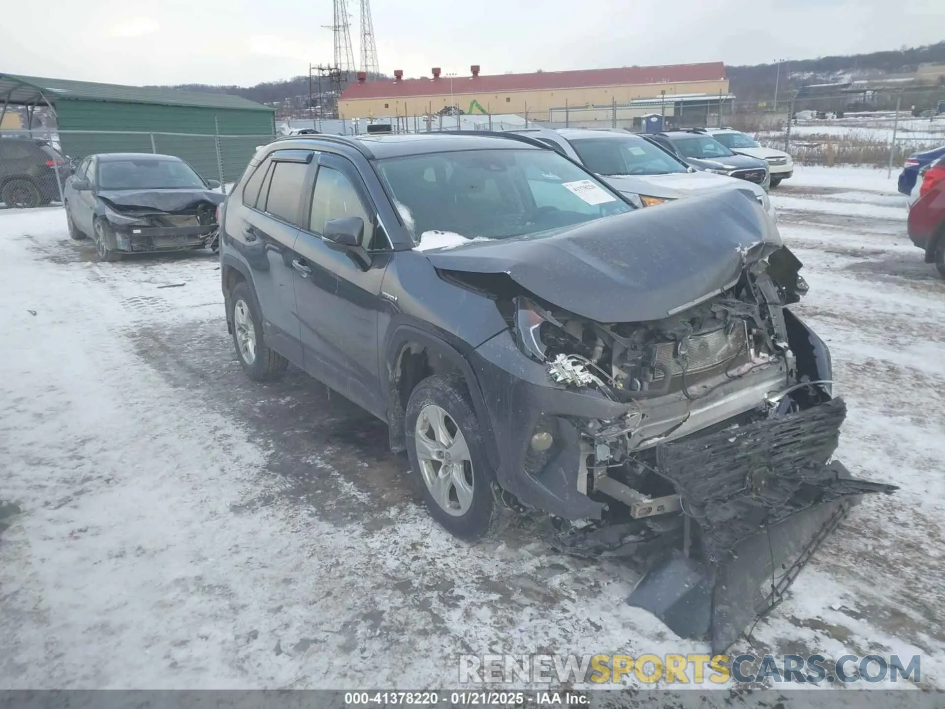 1 fotografías del automóvil dañado 4T3RWRFV9MU047302 TOYOTA RAV4 HYBRID 2021
