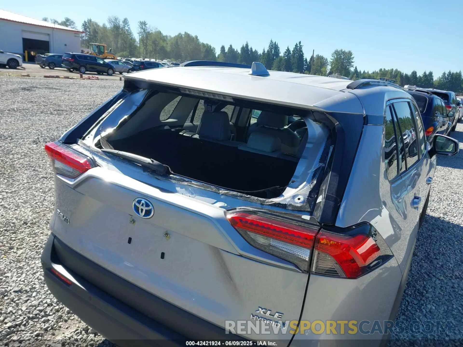 6 fotografías del automóvil dañado JTMB6RFV9MD020437 TOYOTA RAV4 HYBRID 2021