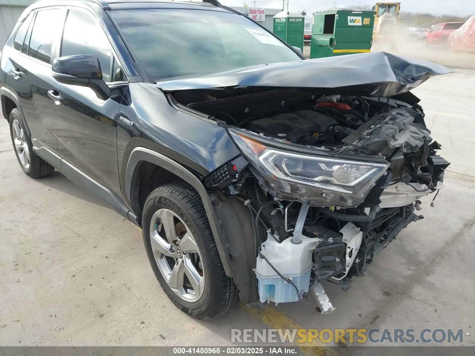 18 fotografías del automóvil dañado JTMB6RFVXMD039689 TOYOTA RAV4 HYBRID 2021