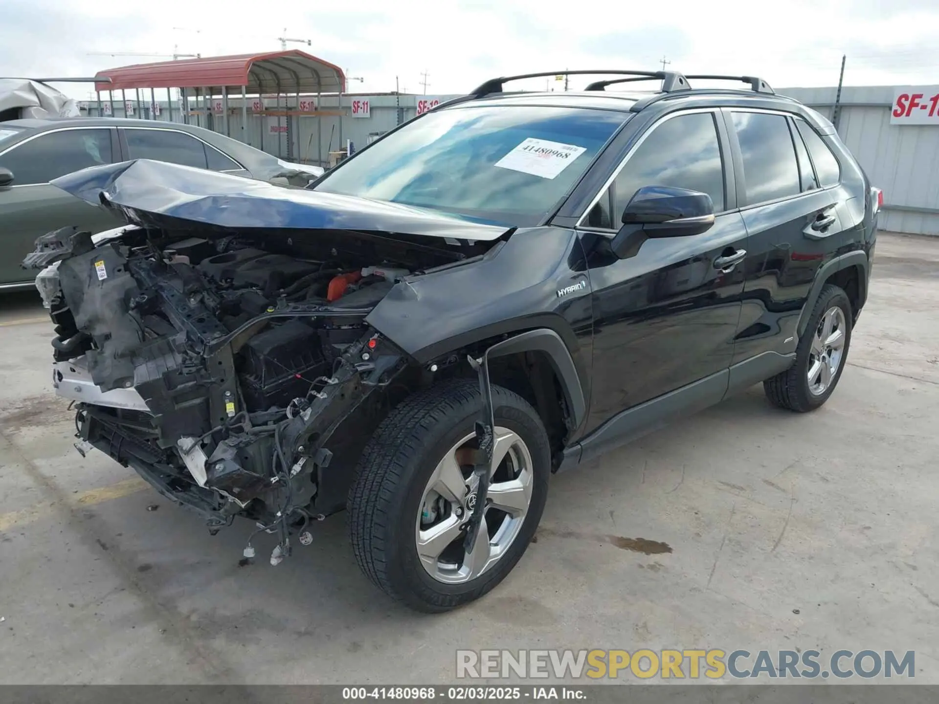 2 fotografías del automóvil dañado JTMB6RFVXMD039689 TOYOTA RAV4 HYBRID 2021