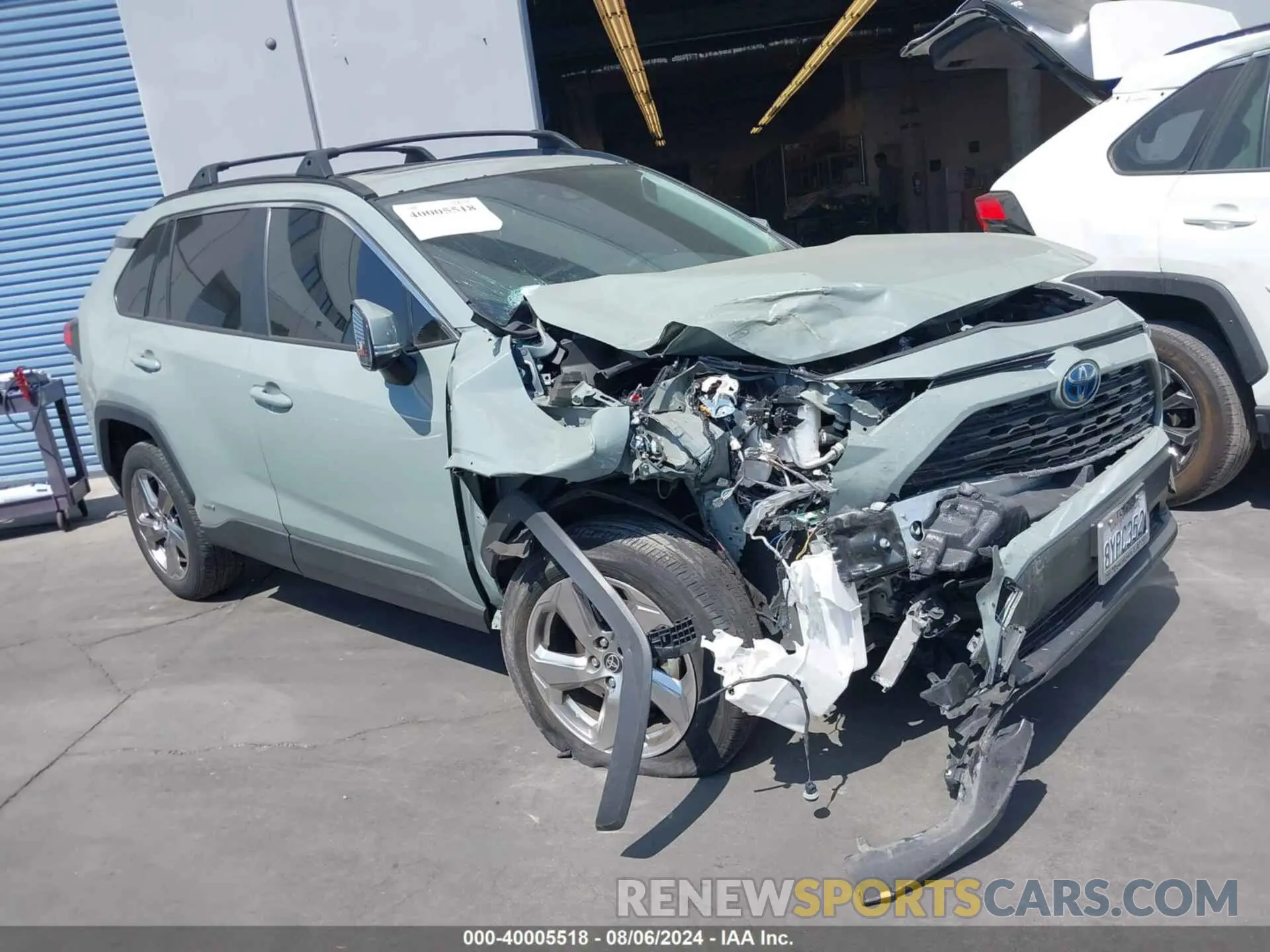1 fotografías del automóvil dañado JTMB6RFVXMD040647 TOYOTA RAV4 HYBRID 2021