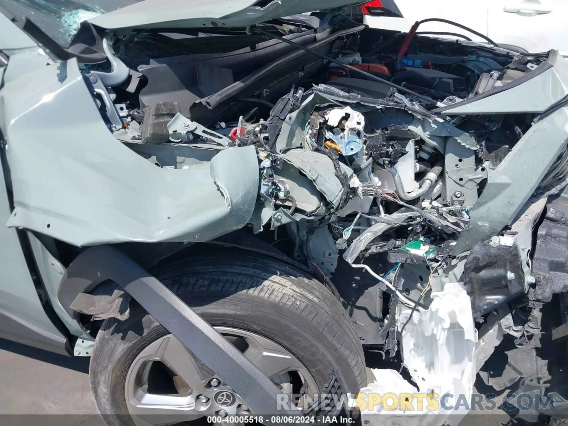 17 fotografías del automóvil dañado JTMB6RFVXMD040647 TOYOTA RAV4 HYBRID 2021
