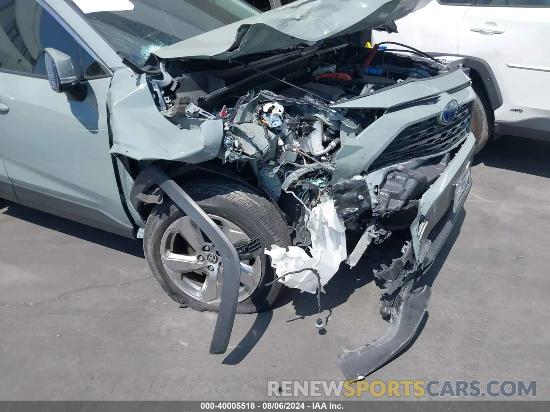 6 fotografías del automóvil dañado JTMB6RFVXMD040647 TOYOTA RAV4 HYBRID 2021